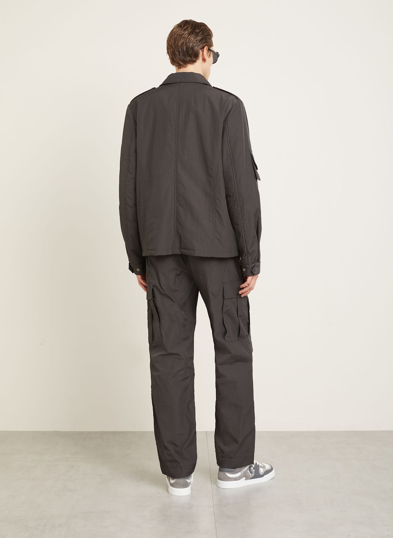 DOLCE & GABBANA Cargohose Regular Fit: DUNKELGRAU