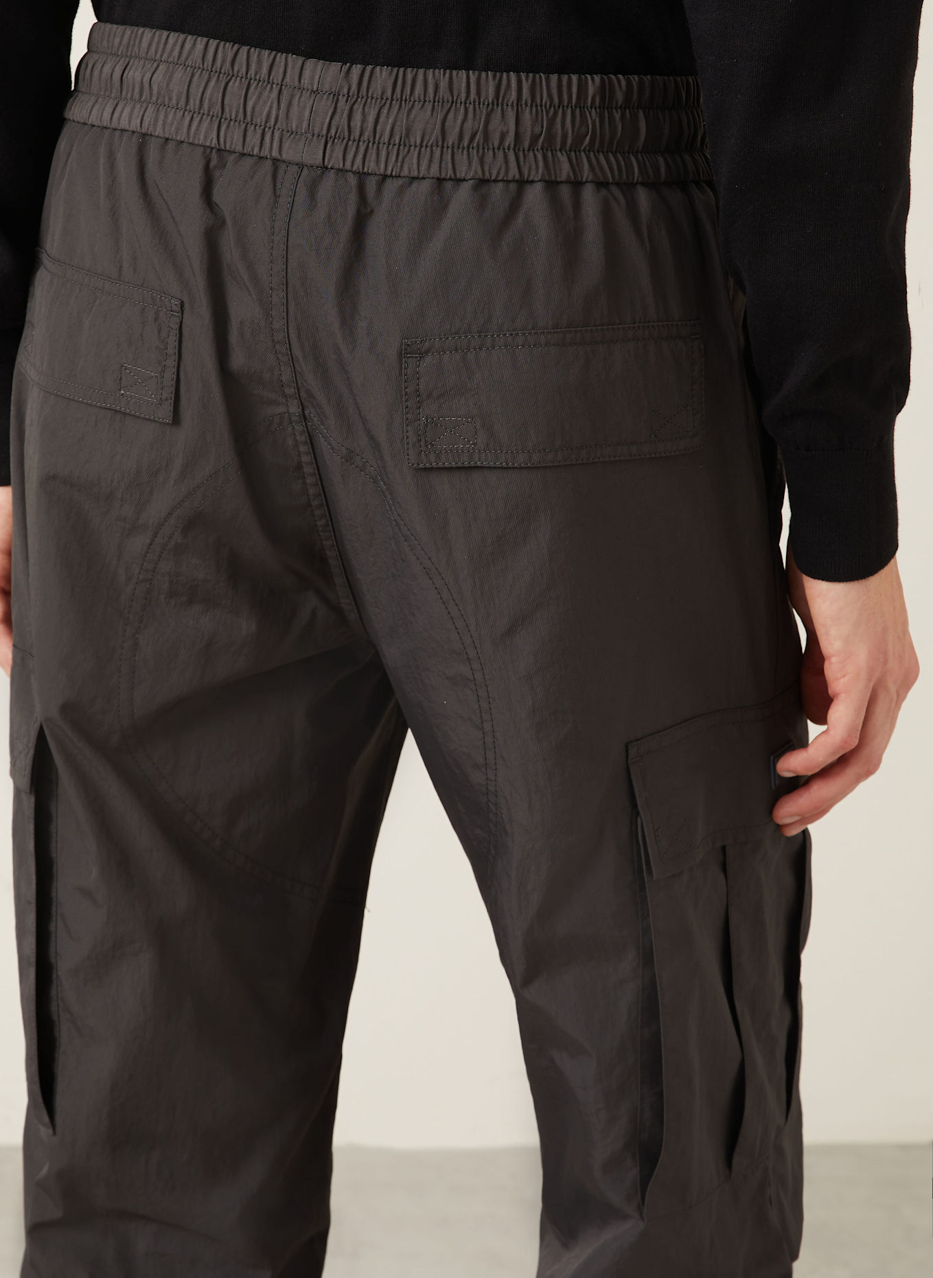 DOLCE & GABBANA Cargohose Regular Fit: DUNKELGRAU