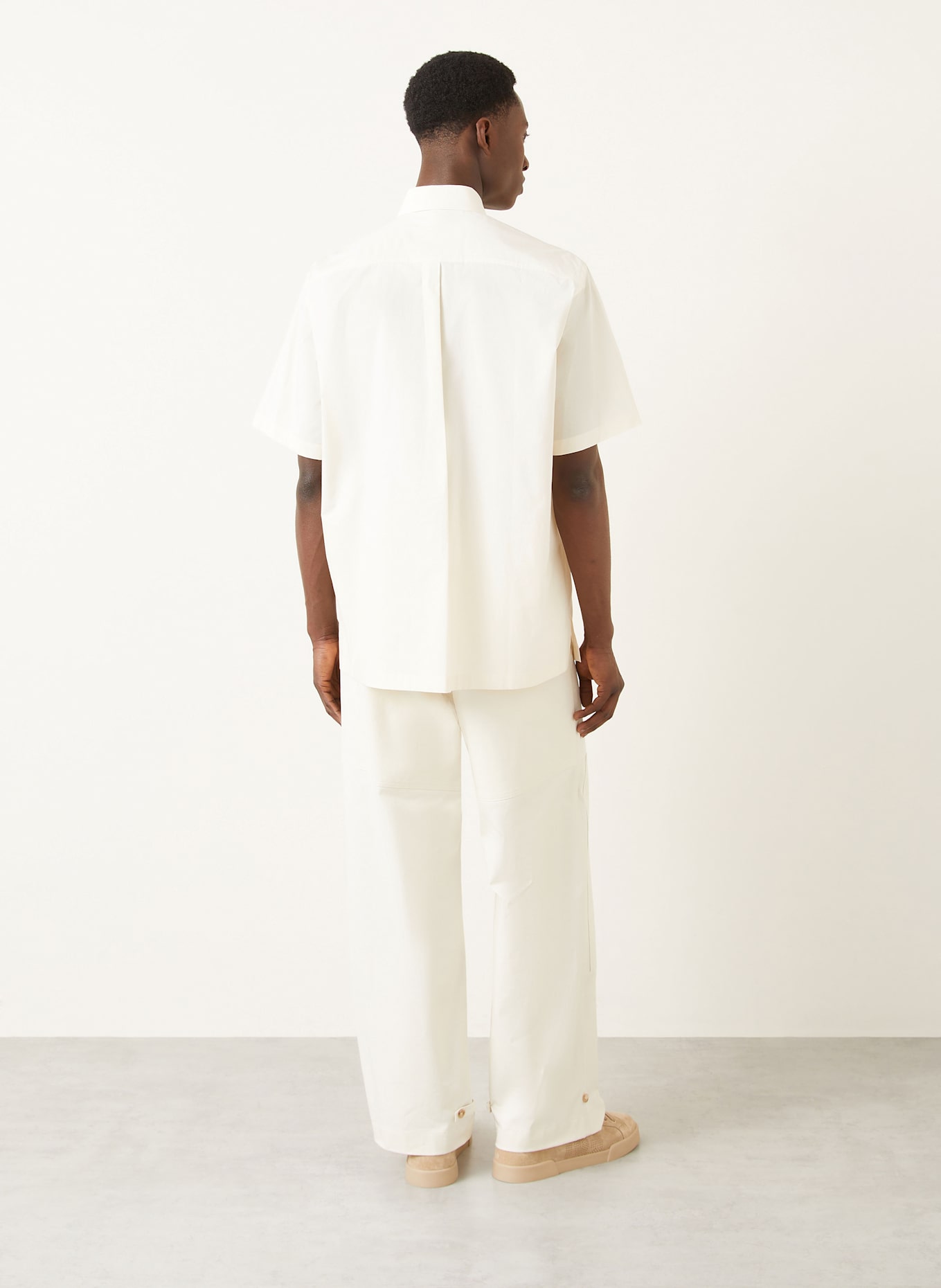 DOLCE & GABBANA Kurzarm-Hemd Comfort Fit: BEIGE
