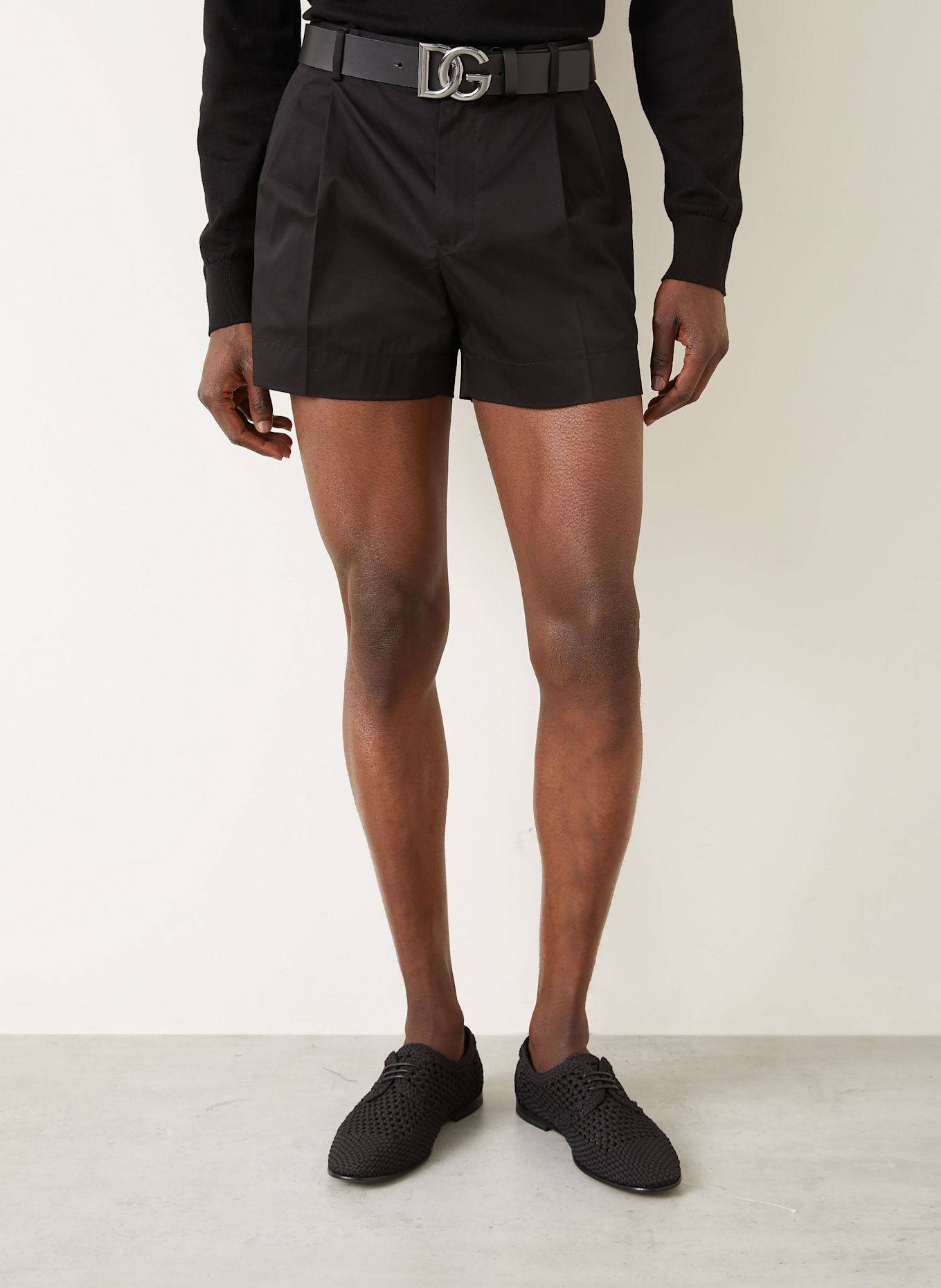 DOLCE & GABBANA Chinoshorts: SCHWARZ