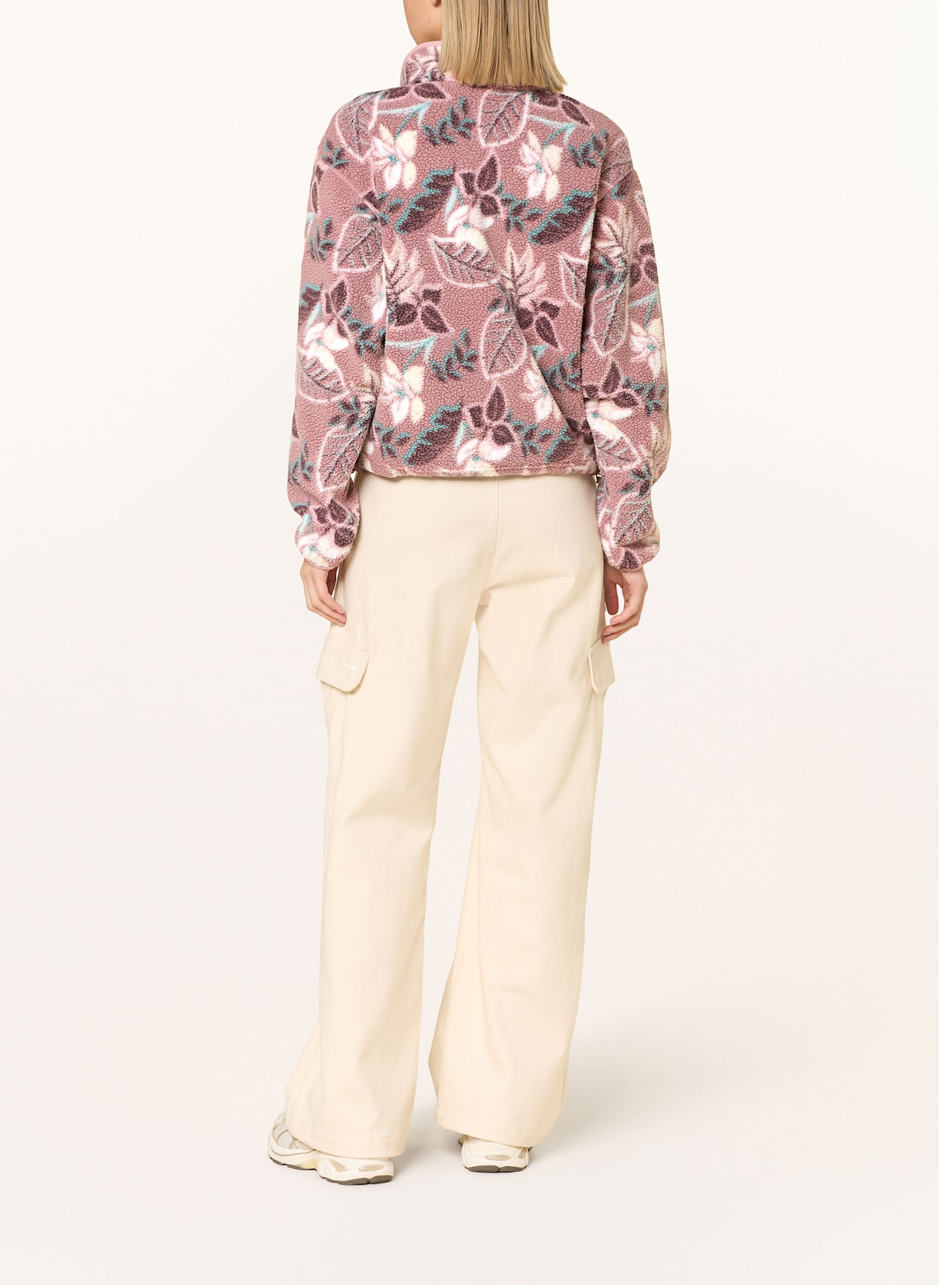 Columbia Fleece-Troyer HELVETIA™ II: ROSÉ / BRAUN / ECRU