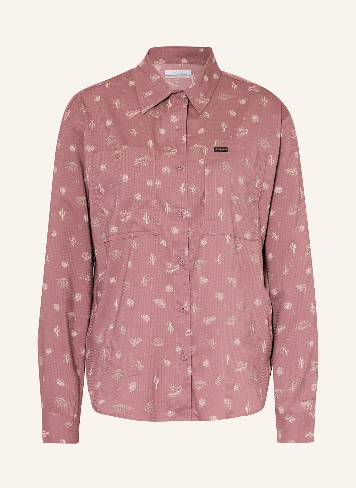 Columbia Outdoor-Bluse SILVER RIDGE UTILITY™: ROSÉ / HELLGRÜN / CREME