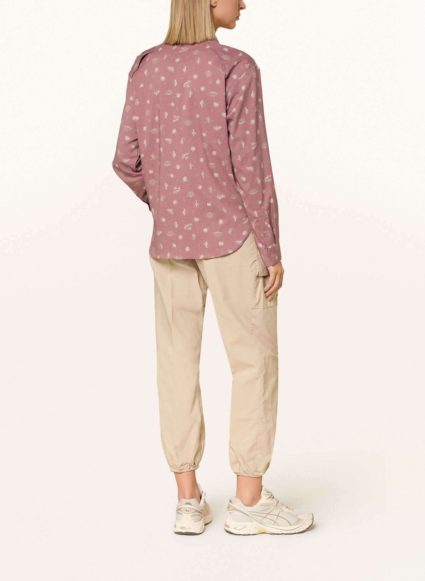 Columbia Outdoor-Bluse SILVER RIDGE UTILITY™: ROSÉ / HELLGRÜN / CREME