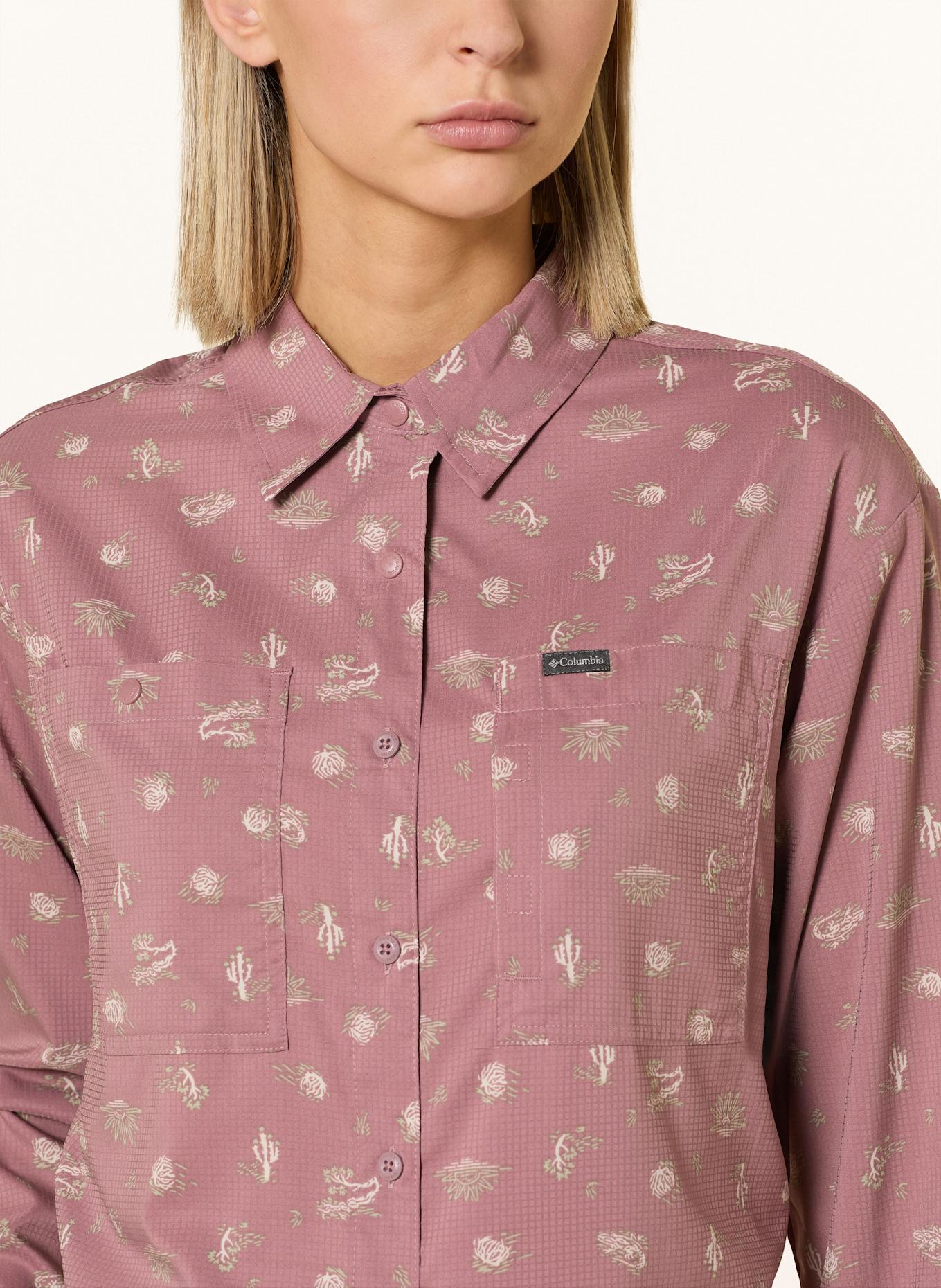 Columbia Outdoor-Bluse SILVER RIDGE UTILITY™: ROSÉ / HELLGRÜN / CREME
