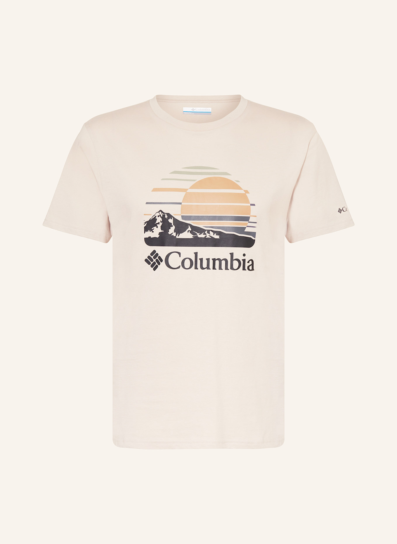 Columbia T-Shirt PATH LAKE™ II: BEIGE