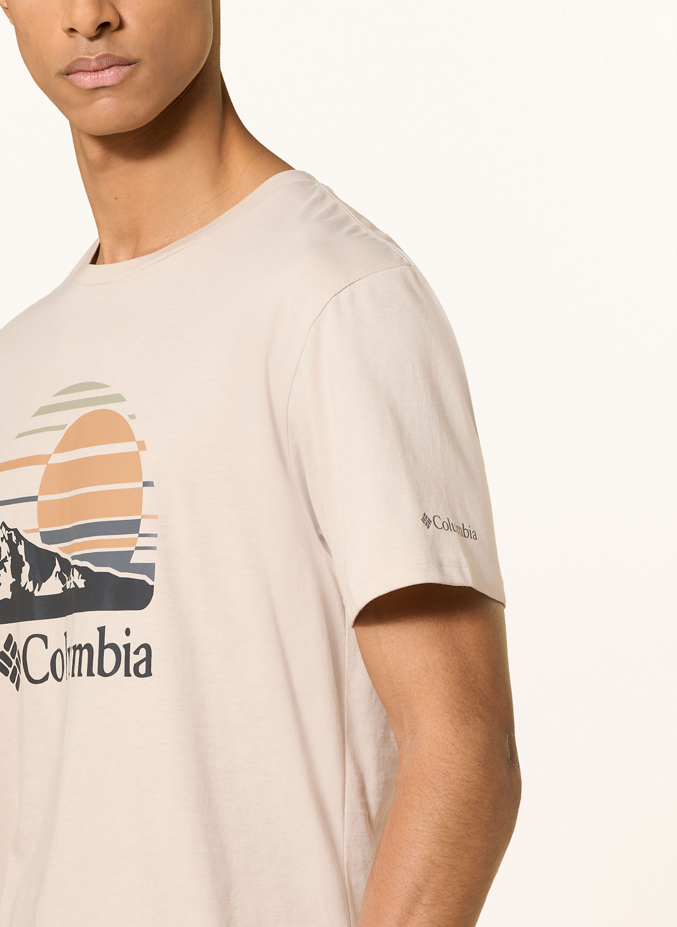 Columbia T-Shirt PATH LAKE™ II: BEIGE