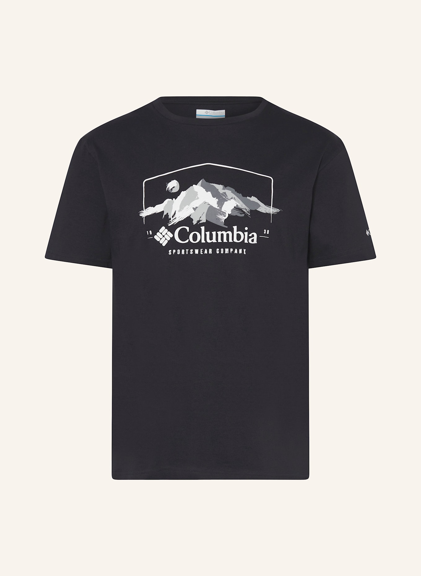 Columbia T-Shirt PATH LAKE™ II: SCHWARZ
