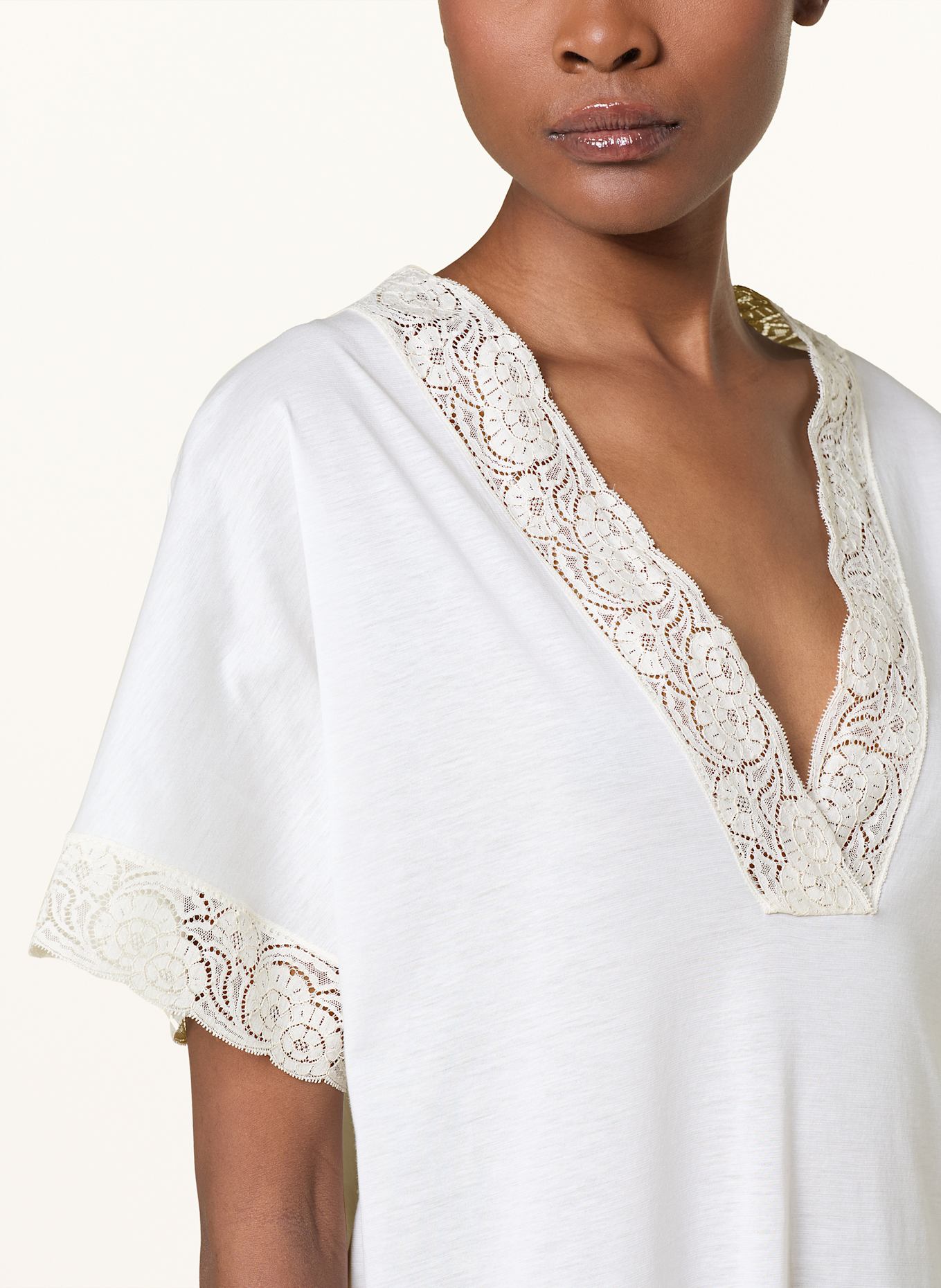 ERES Nachthemd CRISTAL: WEISS