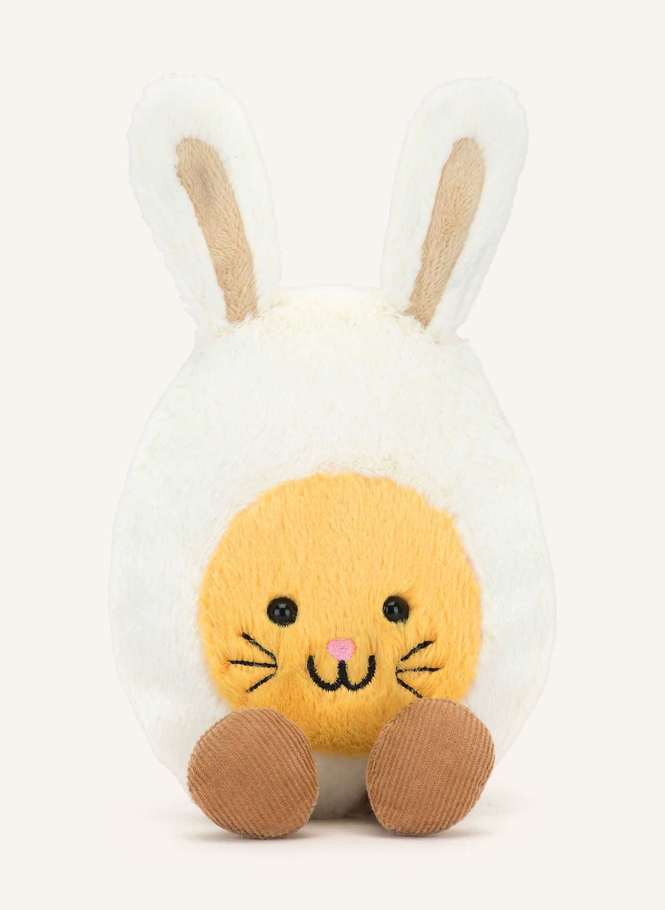 Jellycat Plüsch-Spielzeug AMUSEABLES BUNNY EGG: WEISS/ GELB