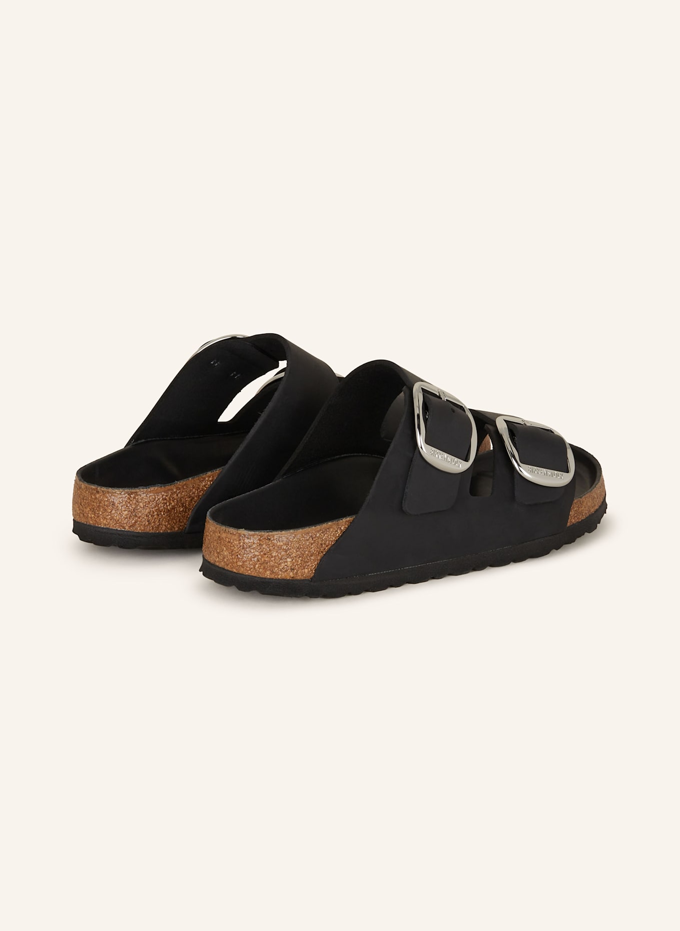 BIRKENSTOCK Pantoletten ARIZONA BIG BUCKLE LEOI, Farbe: SCHWARZ (Bild 2)