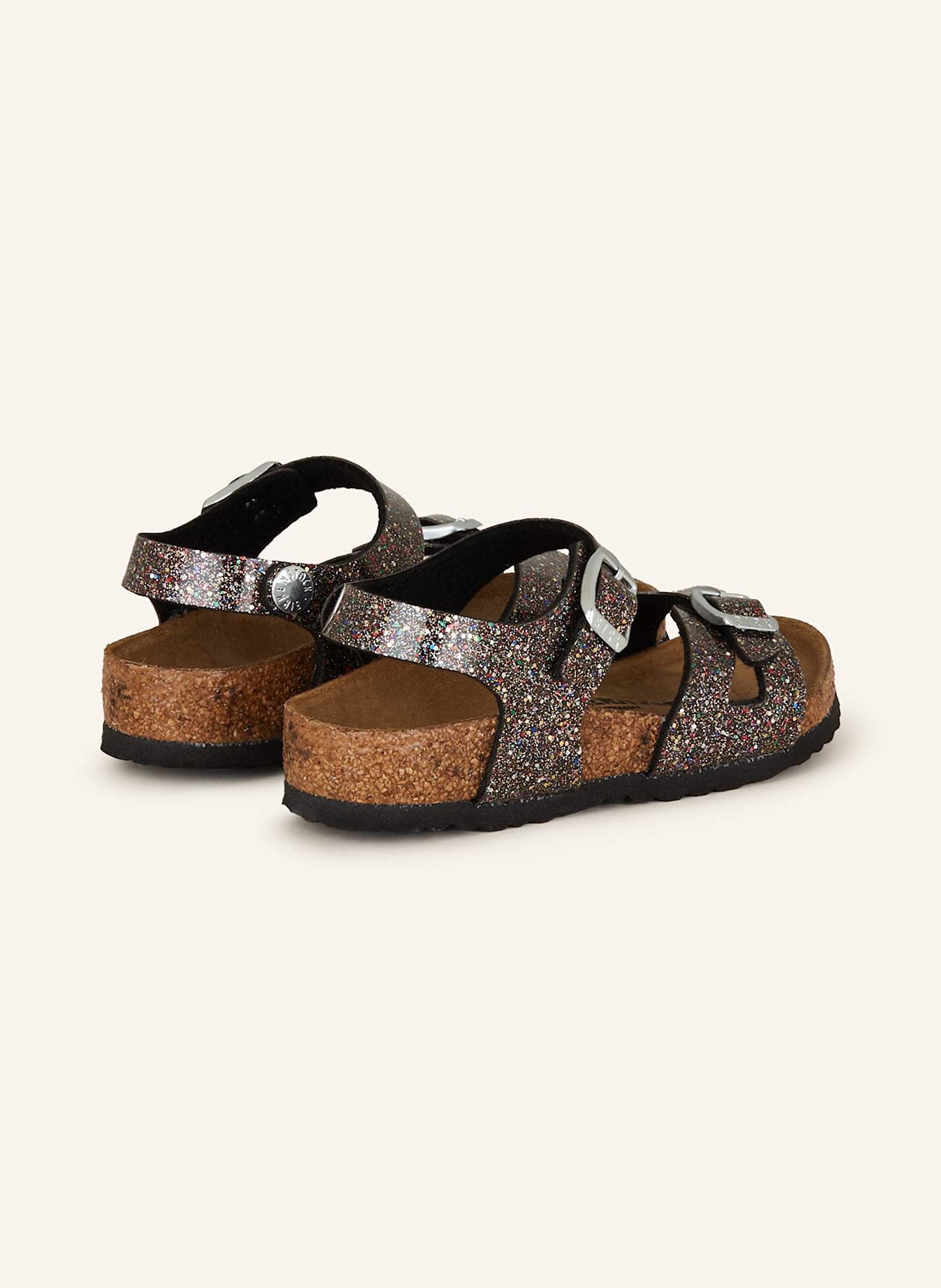 BIRKENSTOCK Sandalen RIO: SCHWARZ