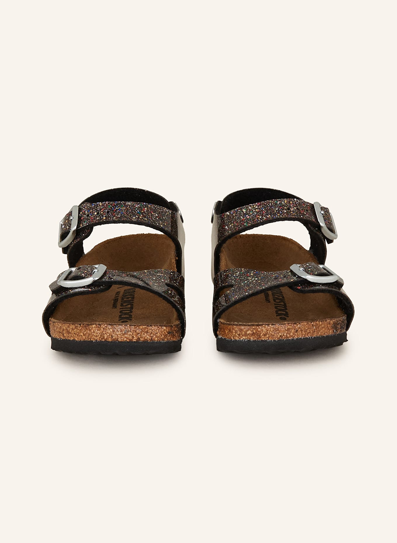BIRKENSTOCK Sandalen RIO: SCHWARZ