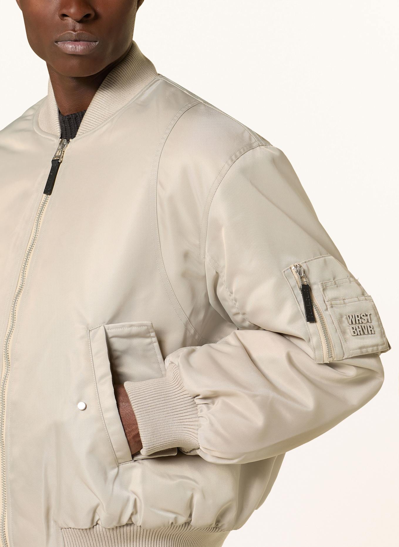 WRSTBHVR Blouson SOLA: HELLBRAUN