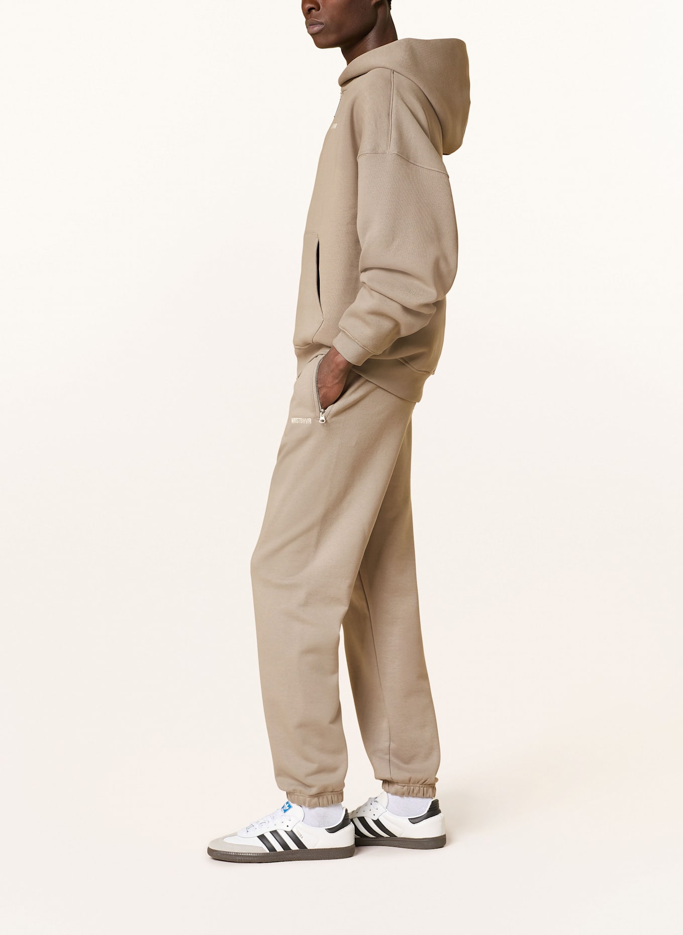 WRSTBHVR Spodnie dresowe ILAY: SZARY