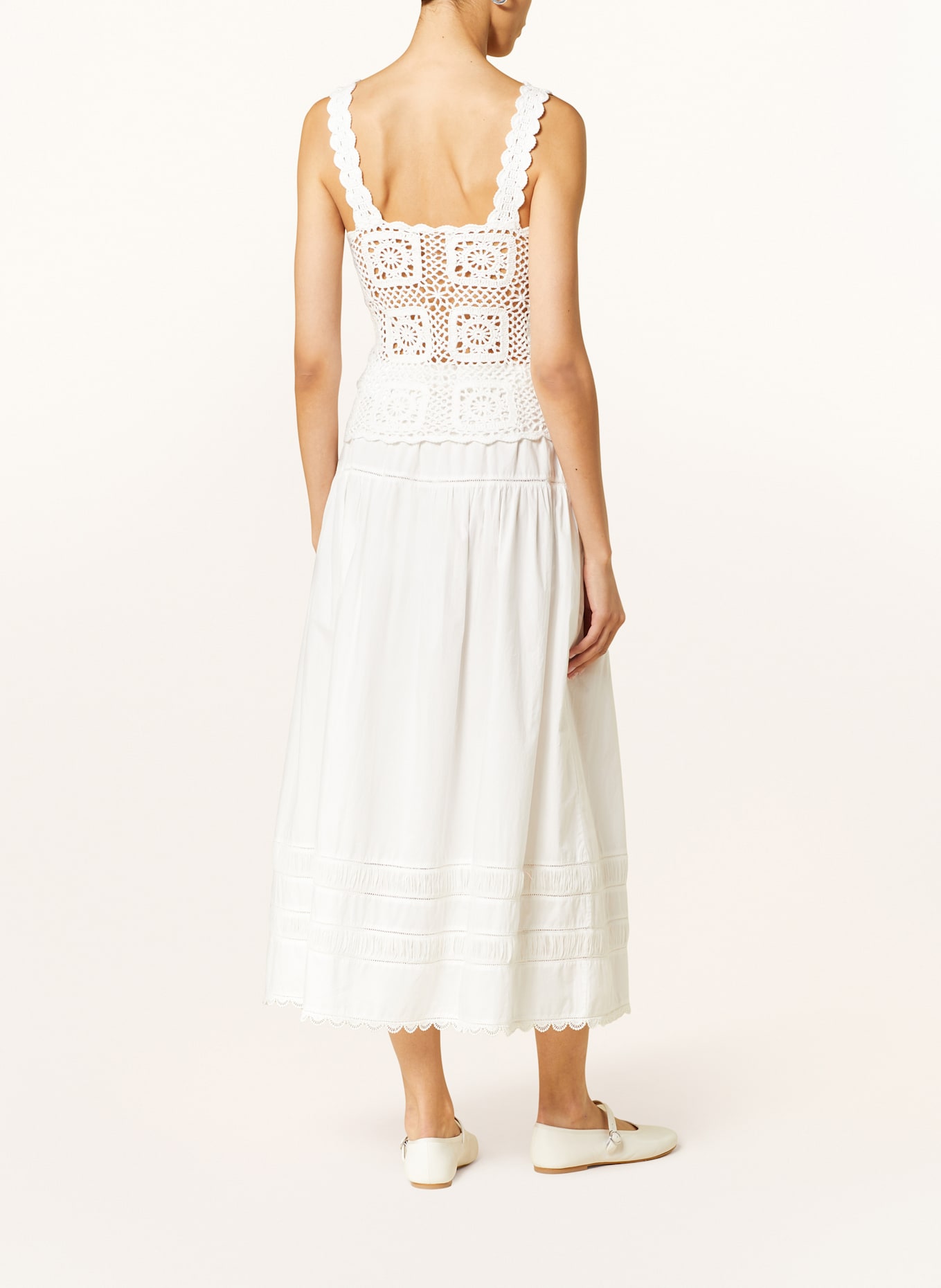 HOLZWEILER Crochet top ROSIE: WHITE