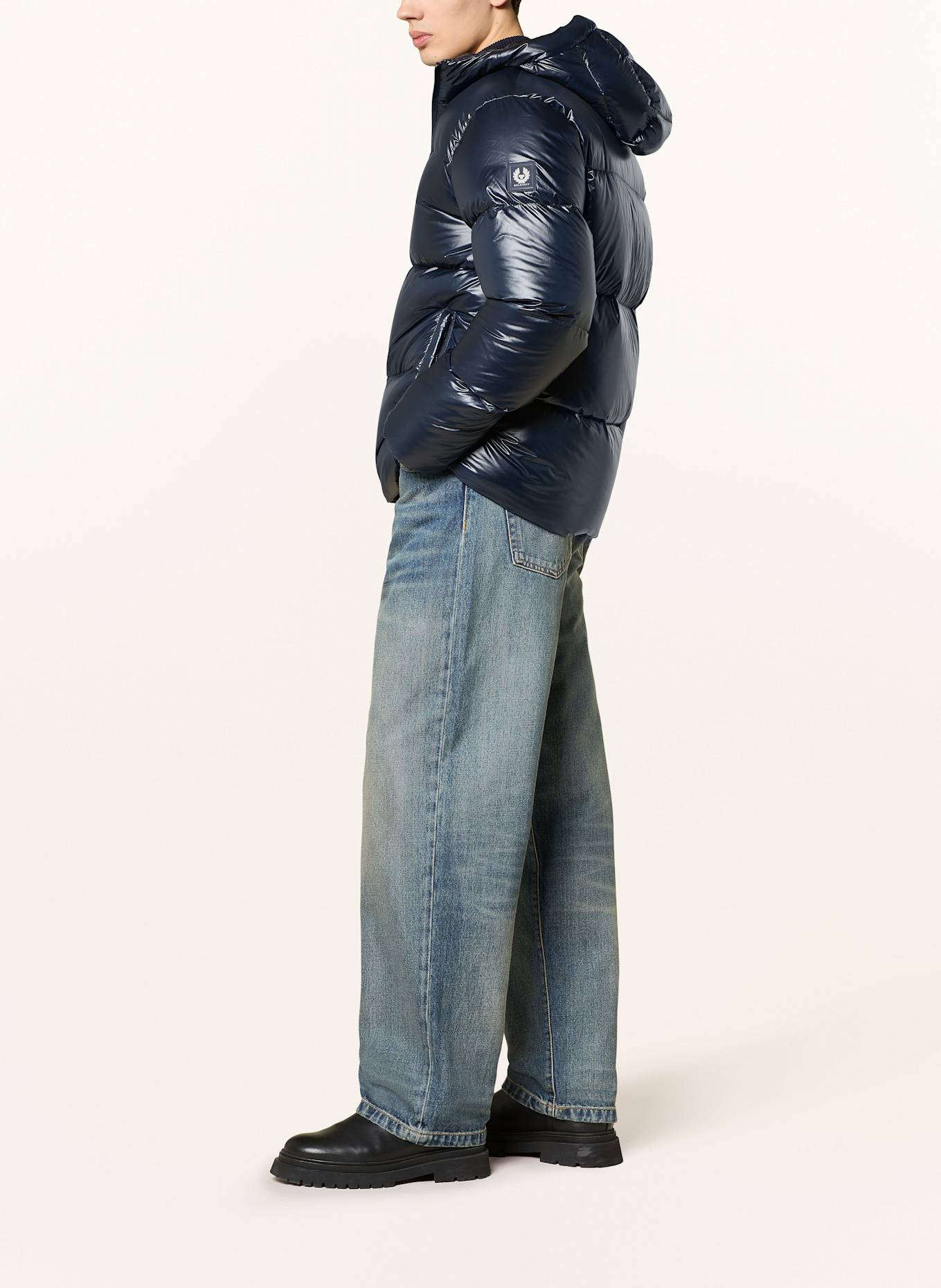 BELSTAFF Daunenjacke RESOLVE: DUNKELBLAU