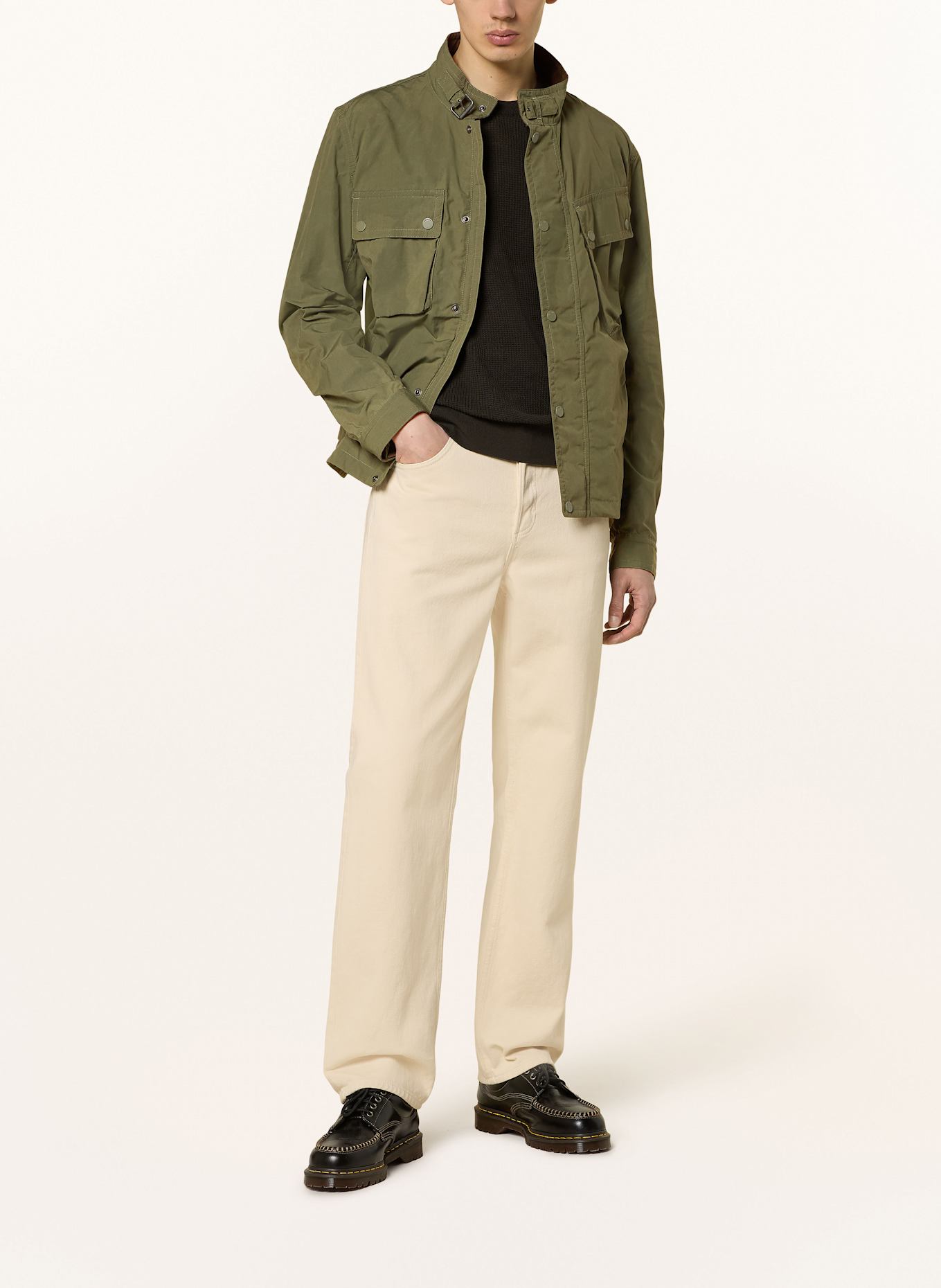 BELSTAFF Bunda SERVICE RACEMASTER: ZELENÁ