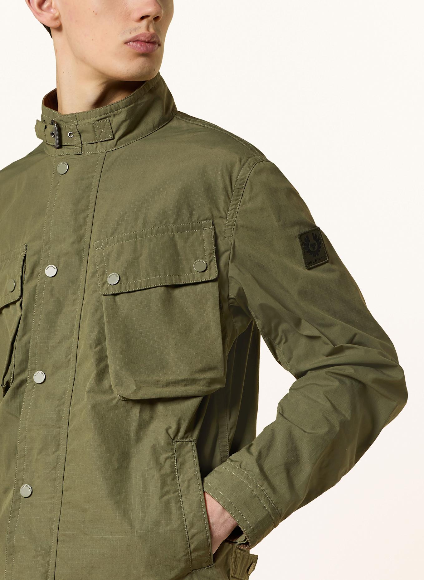 BELSTAFF Bunda SERVICE RACEMASTER: ZELENÁ