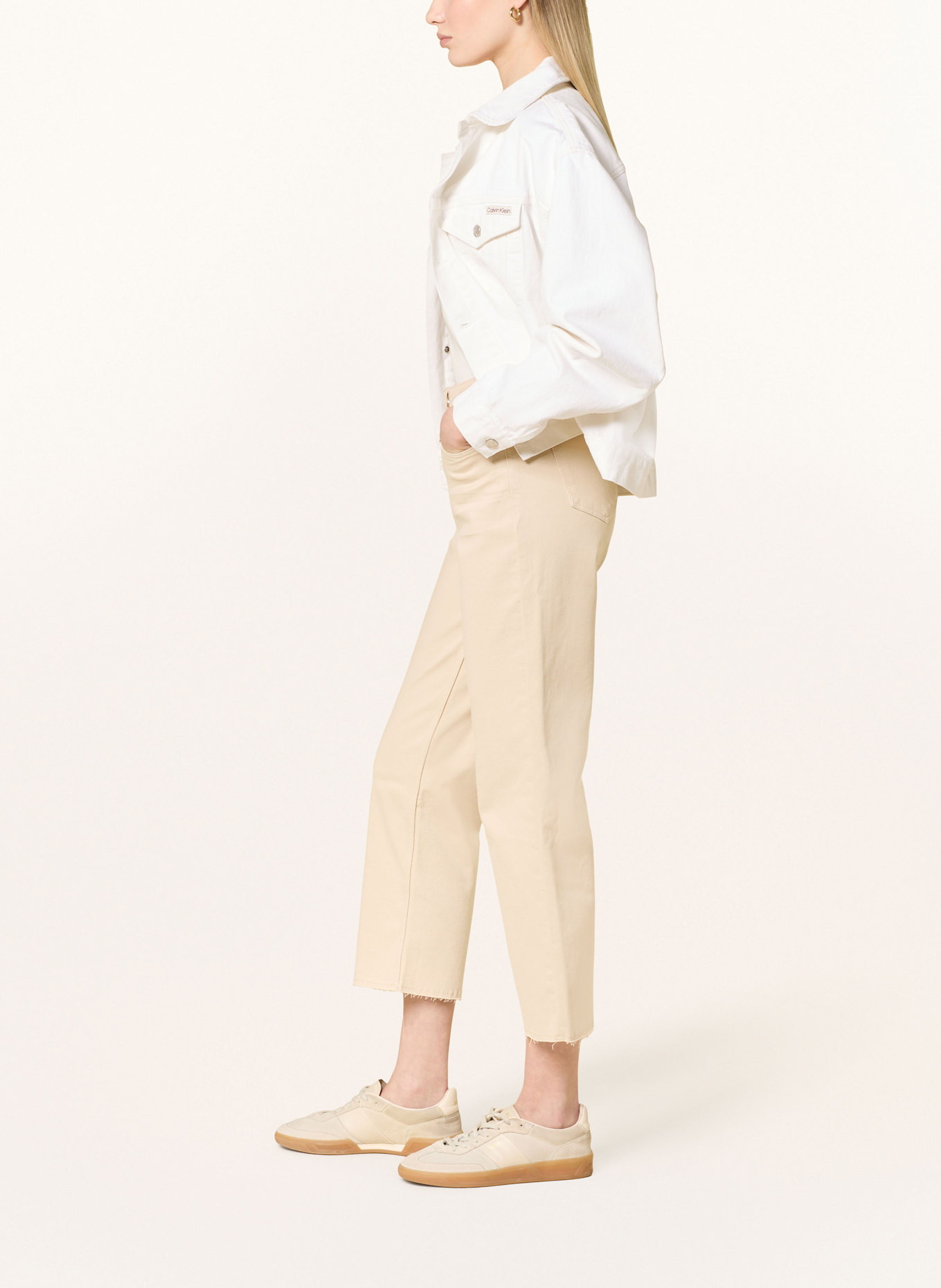 CARTOON 7/8-Jeans: BEIGE