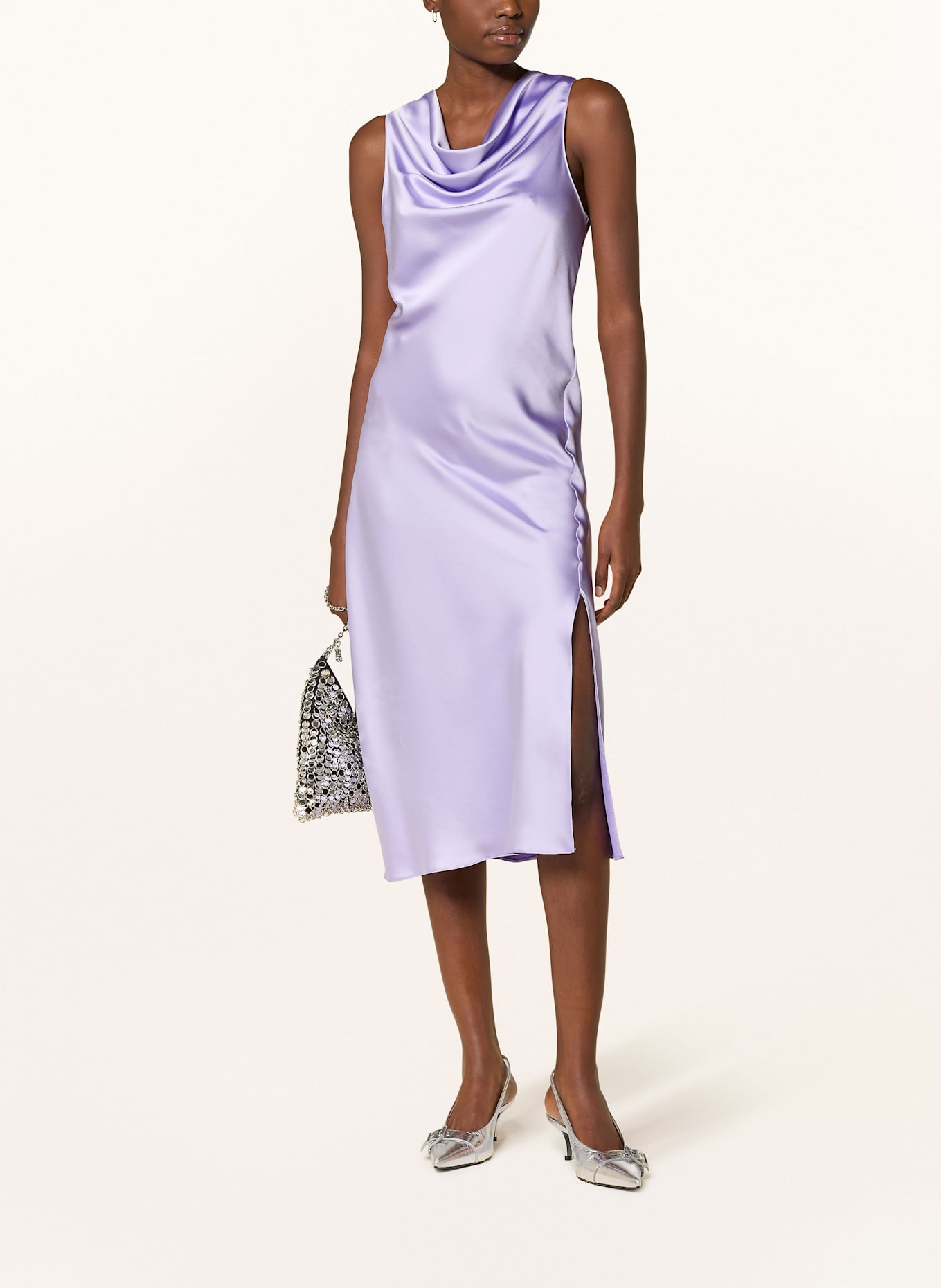 PATRIZIA PEPE Cocktailkleid: HELLLILA