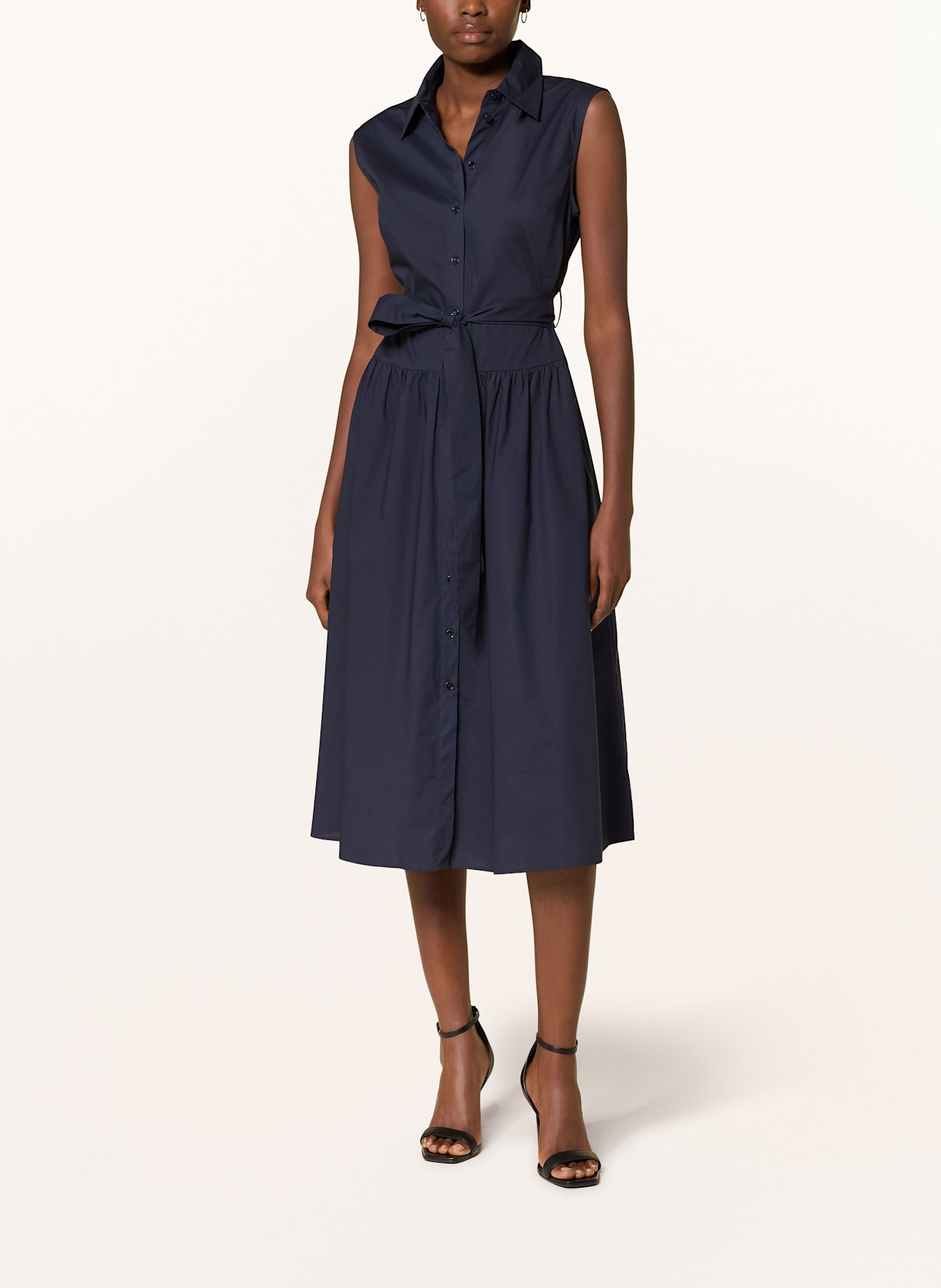 PATRIZIA PEPE Sukienka koszulowa: GRANATOWY