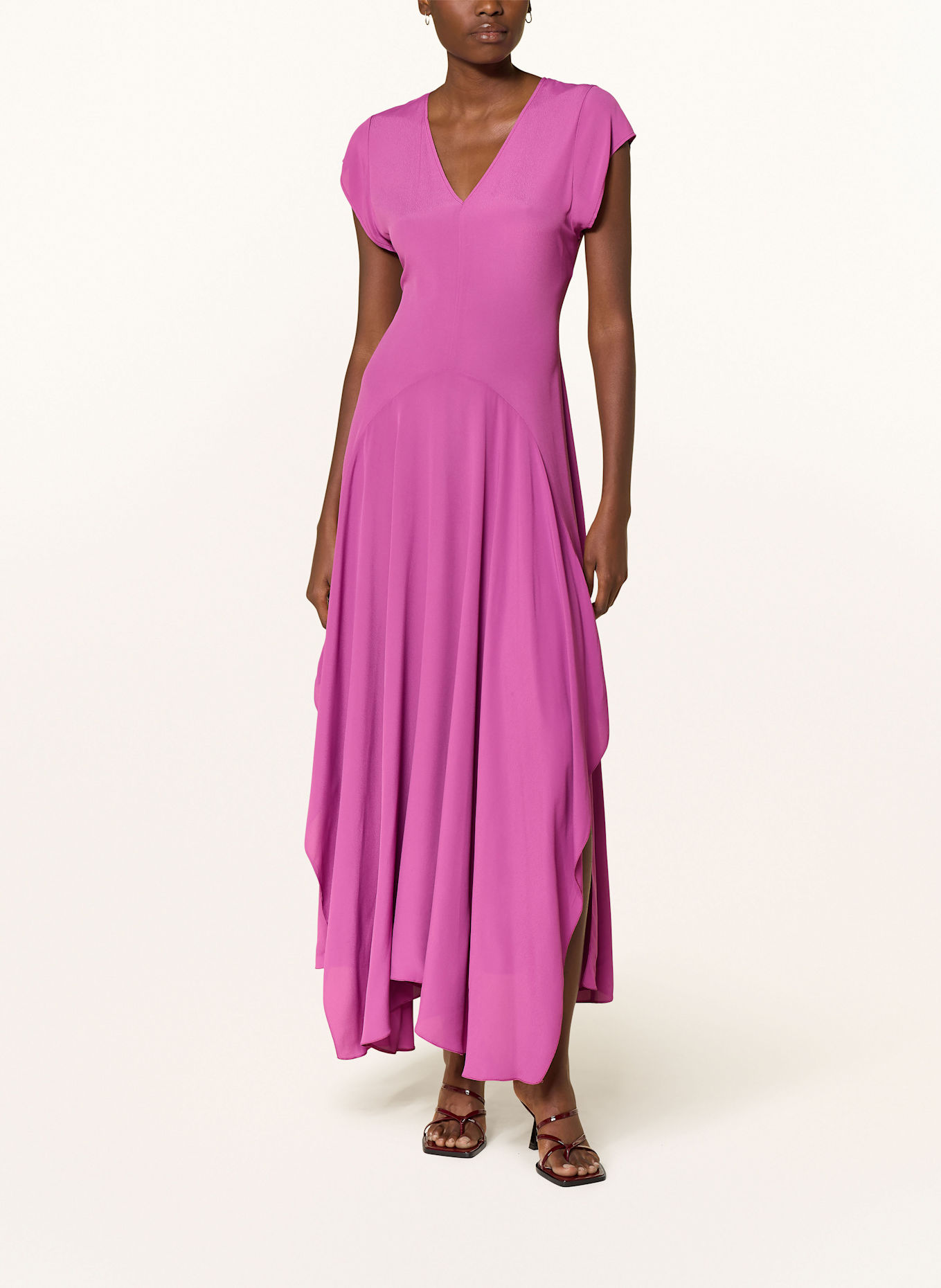 PATRIZIA PEPE Koktejlové šaty: FUCHSIOVÁ