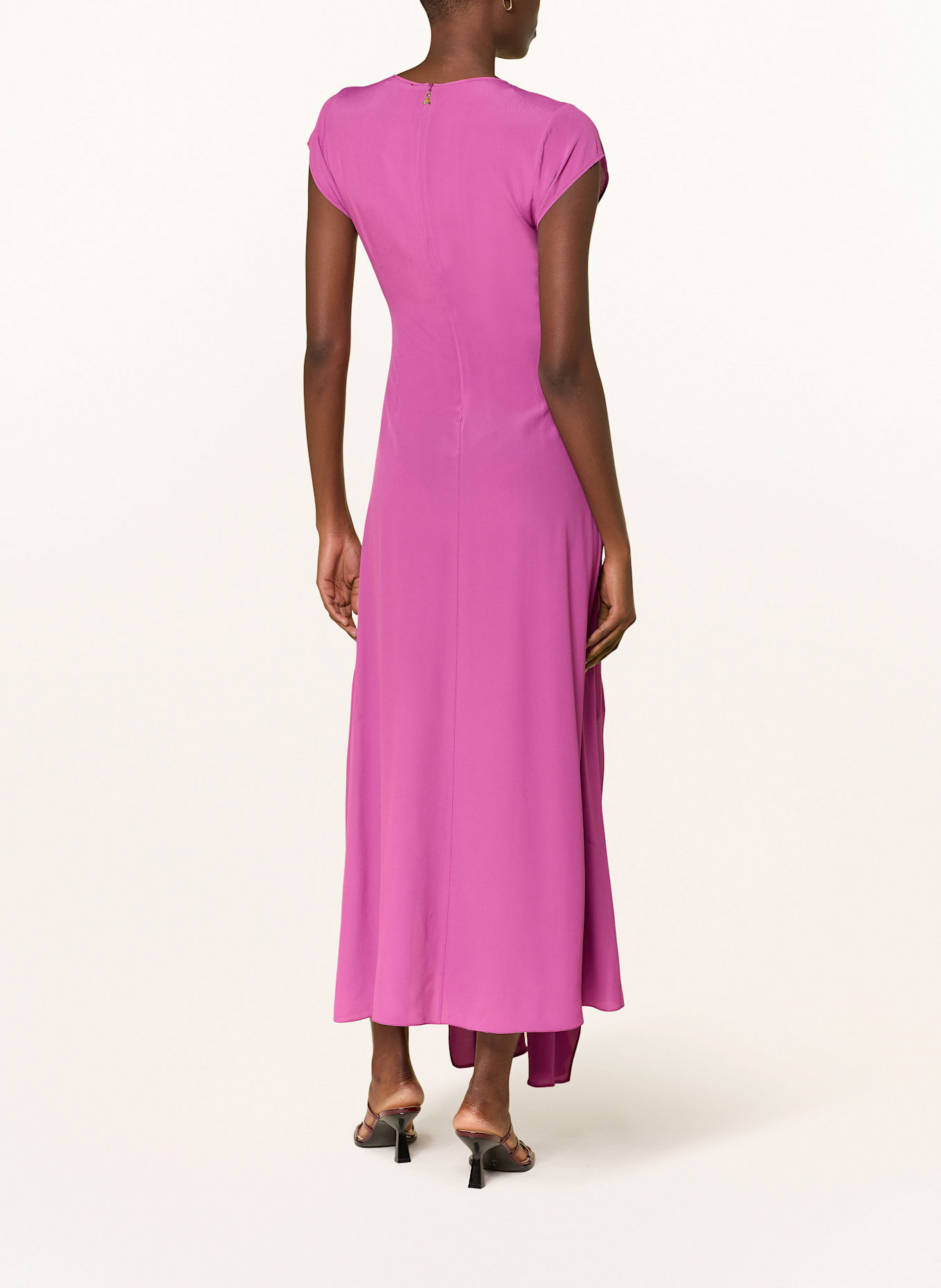 PATRIZIA PEPE Koktejlové šaty: FUCHSIOVÁ