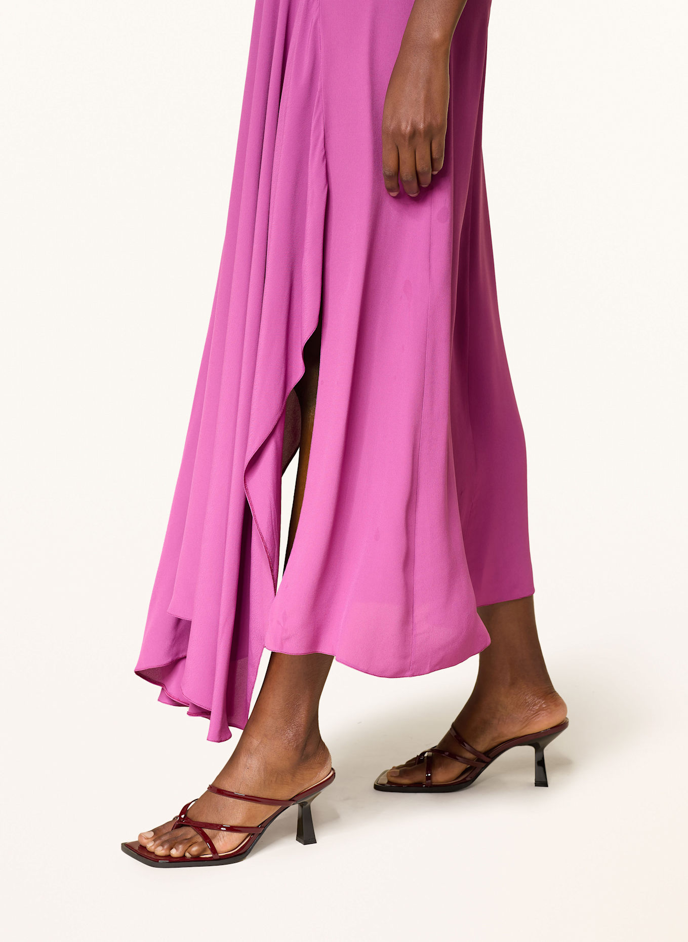 PATRIZIA PEPE Koktejlové šaty: FUCHSIOVÁ