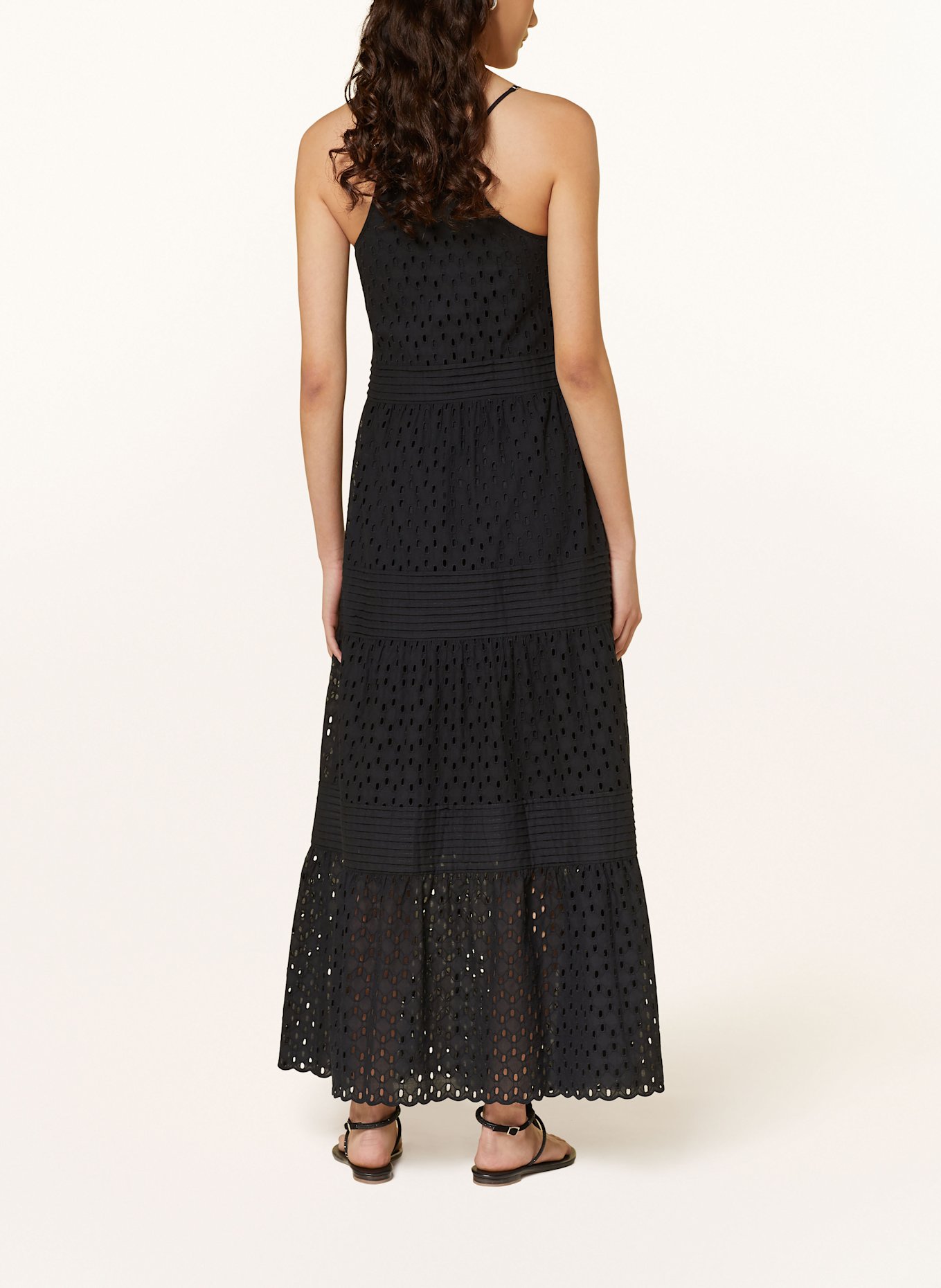 PATRIZIA PEPE Pletené šaty: ČERNÁ