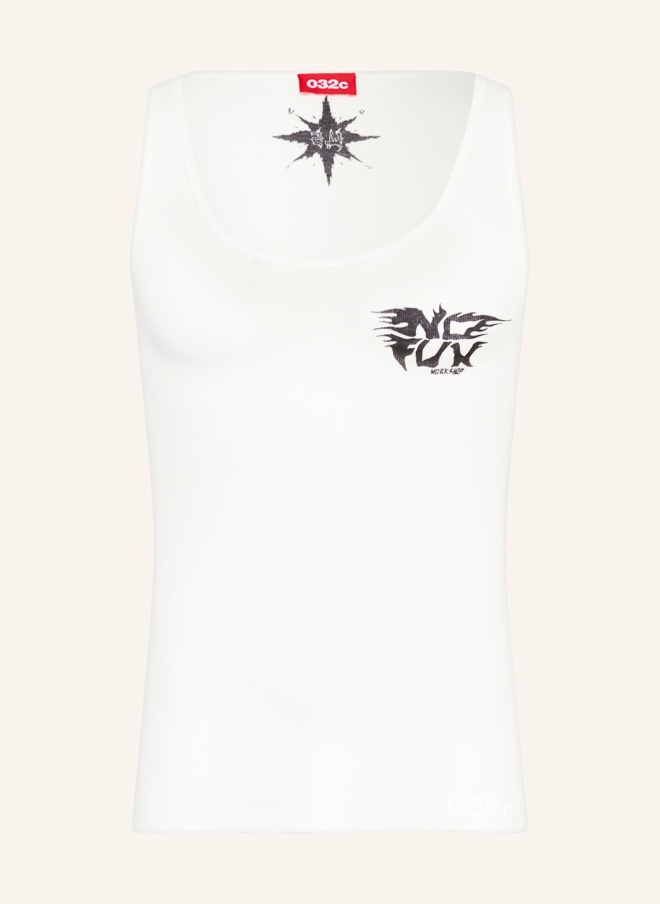 032c Top BLACK SUN: WEISS