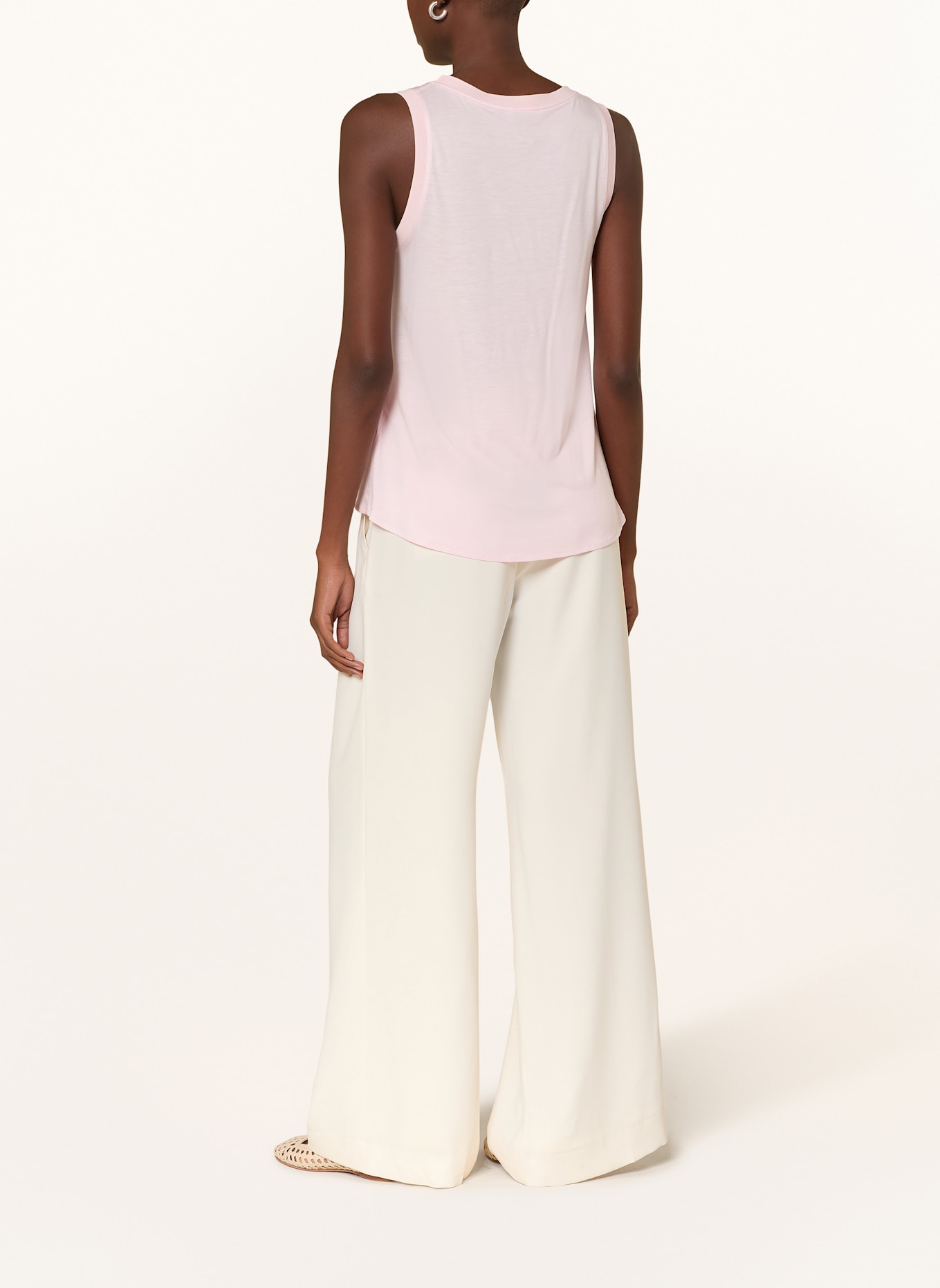 CINQUE Top CIVAN im Materialmix: ROSA