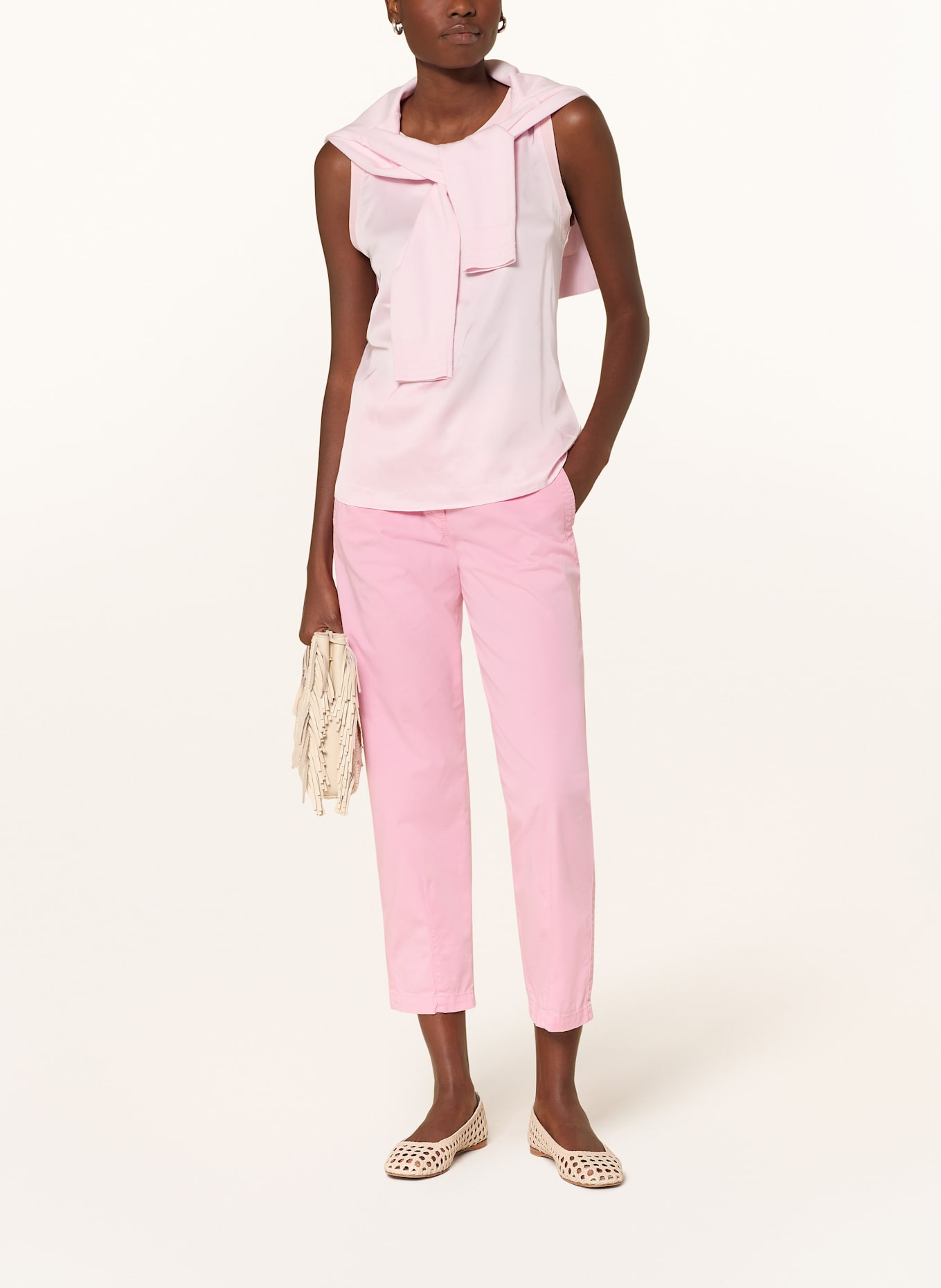 CINQUE 7/8-Chino CISLYA: PINK