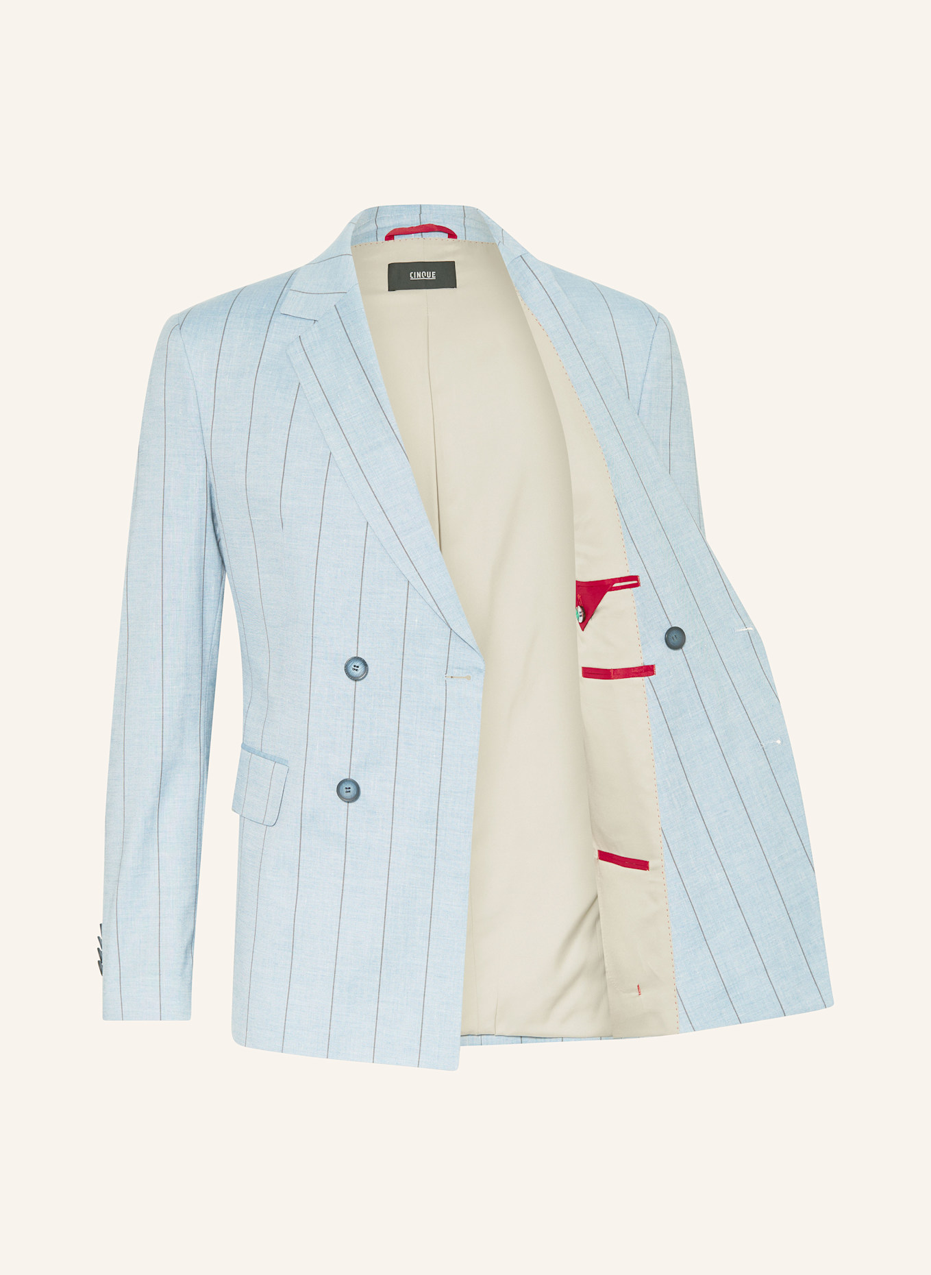 CINQUE Anzugsakko CIDOUBLE Regular Fit: 61 HELLBLAU