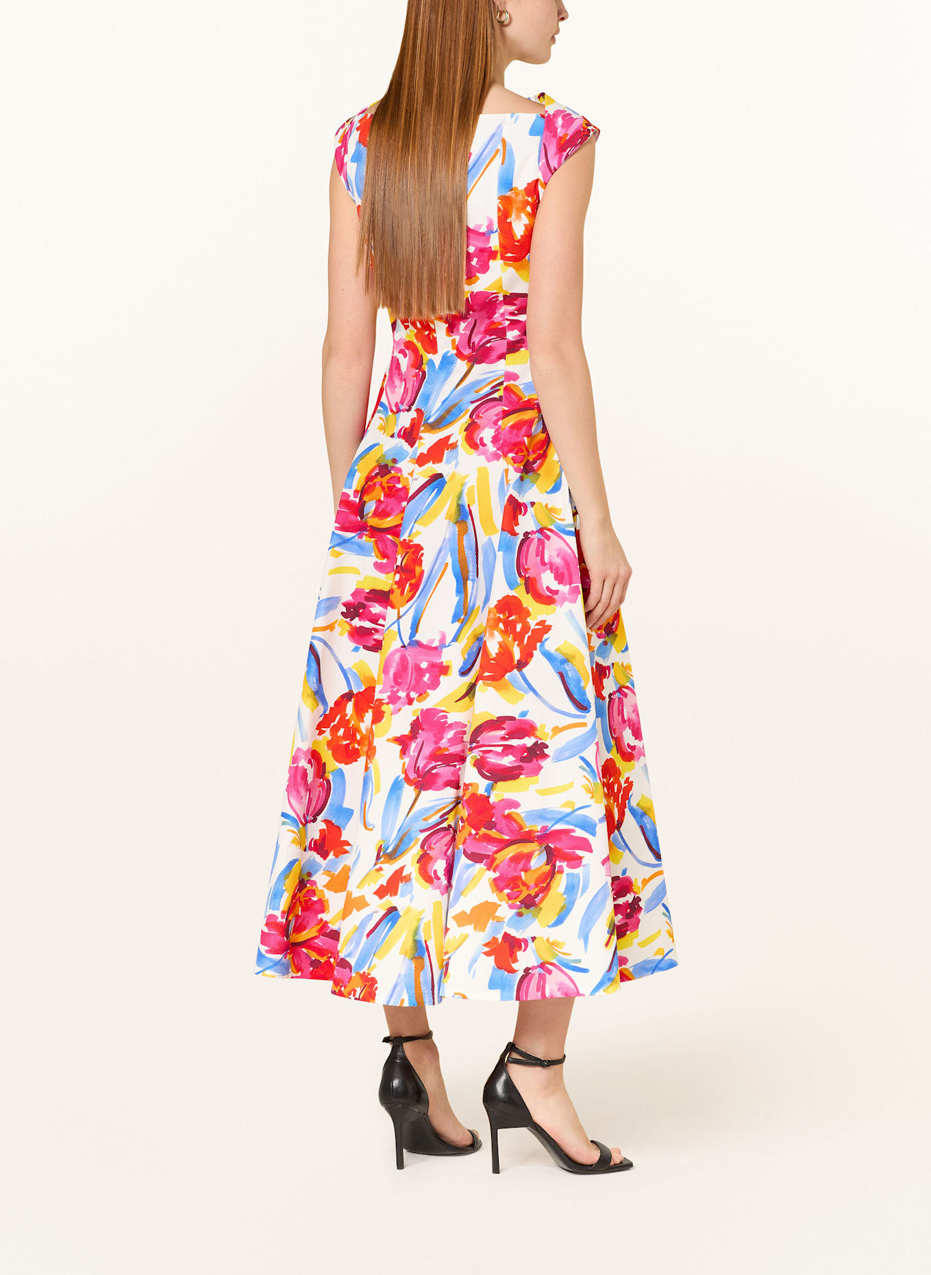 TALBOT RUNHOF Cocktailkleid: PINK / BLAU / GELB