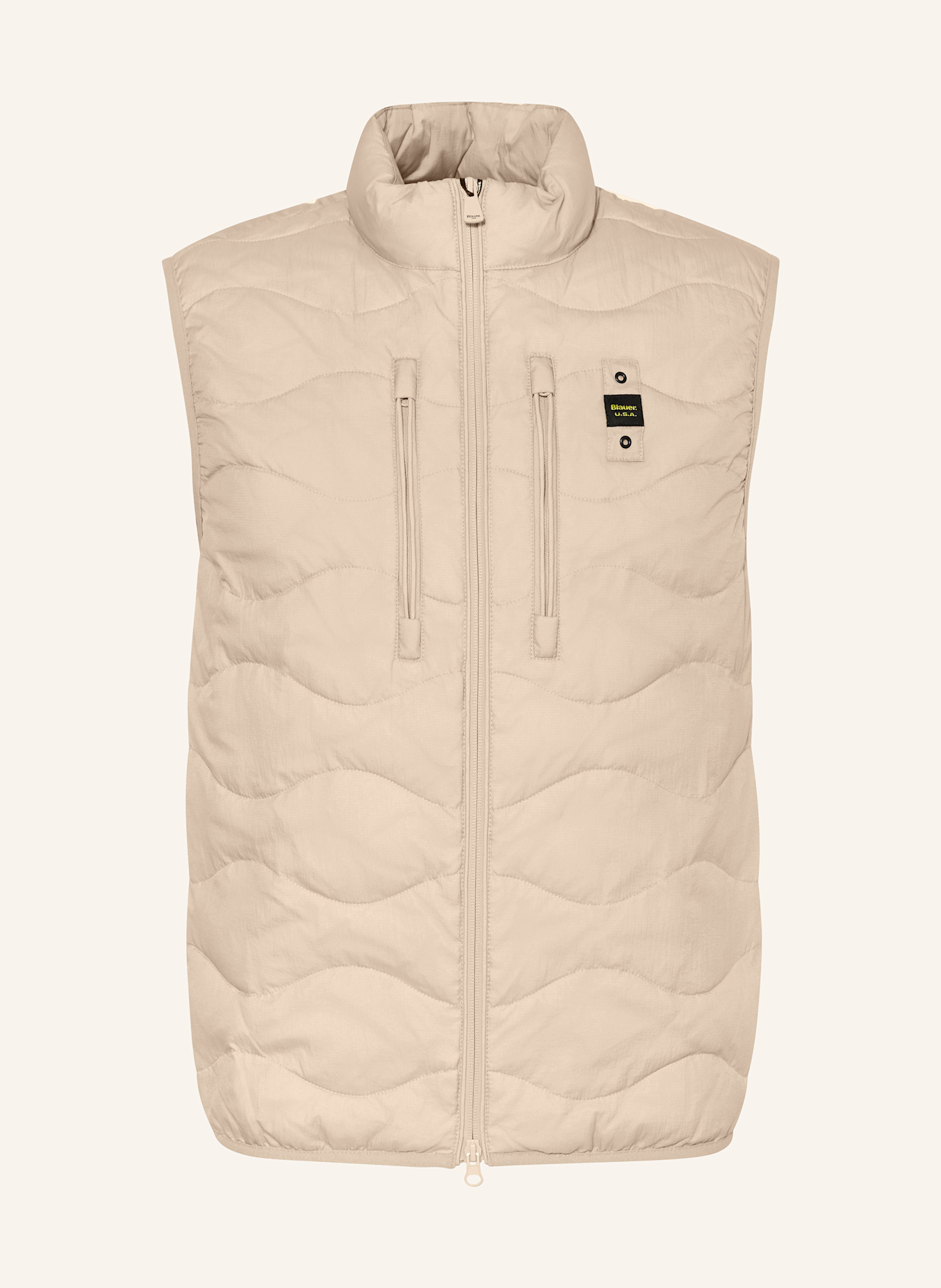 Blauer Steppweste VINCENT: BEIGE