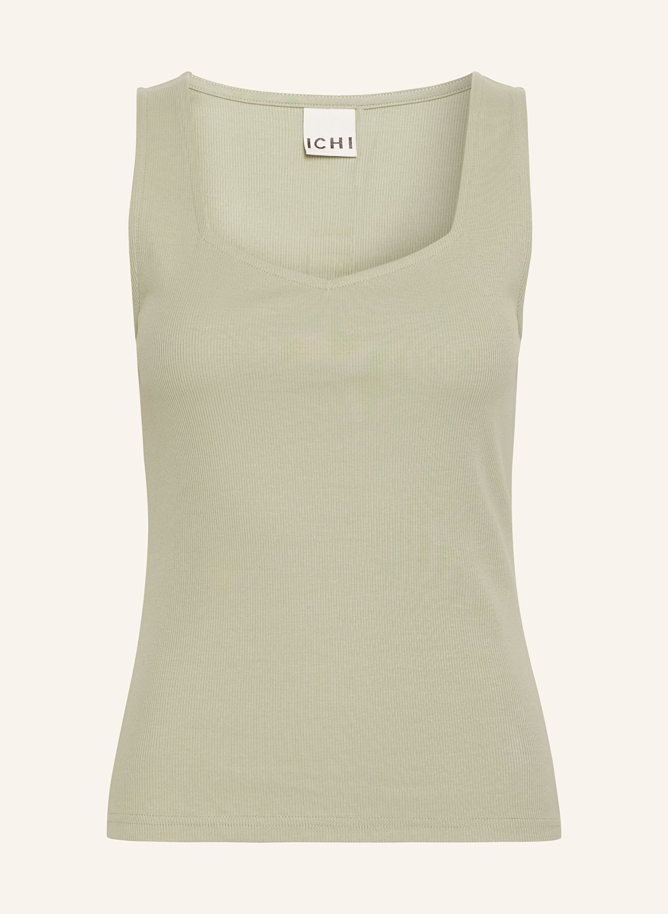 ICHI Top IHORETA: LIGHT GREEN