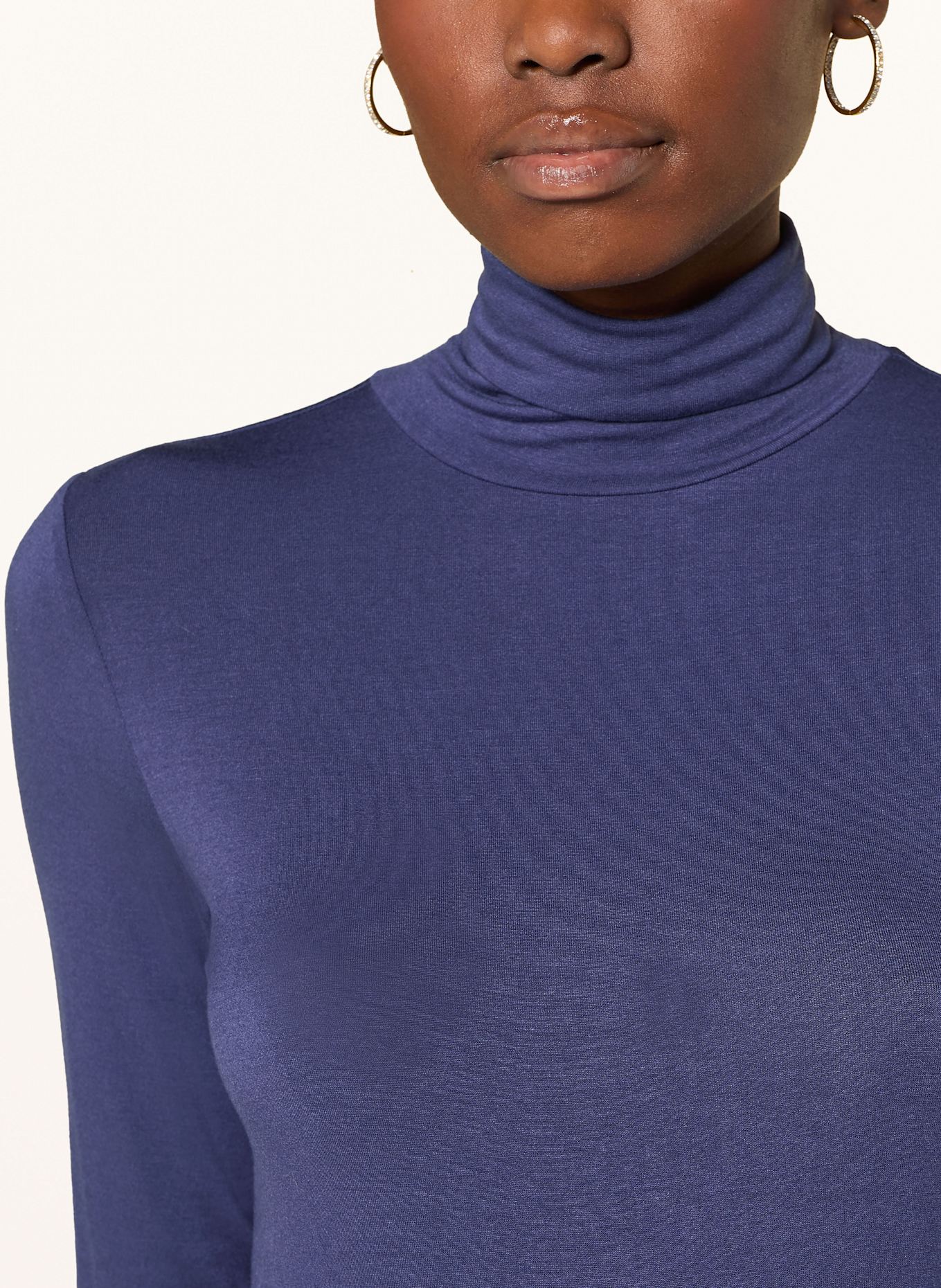 ICHI Longsleeve IHPHILUZA: BLAU