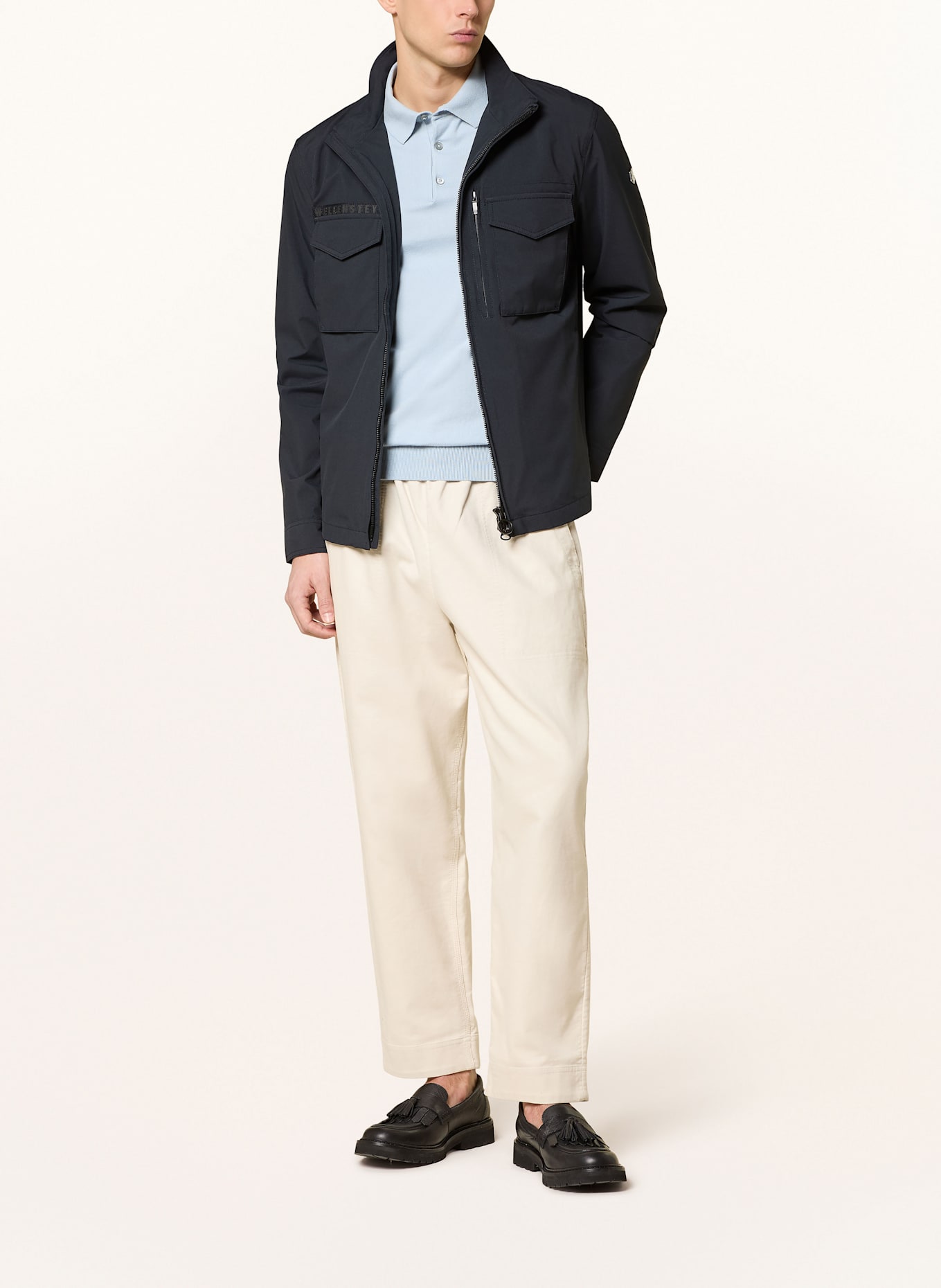 WELLENSTEYN Fieldjacket: DUNKELBLAU