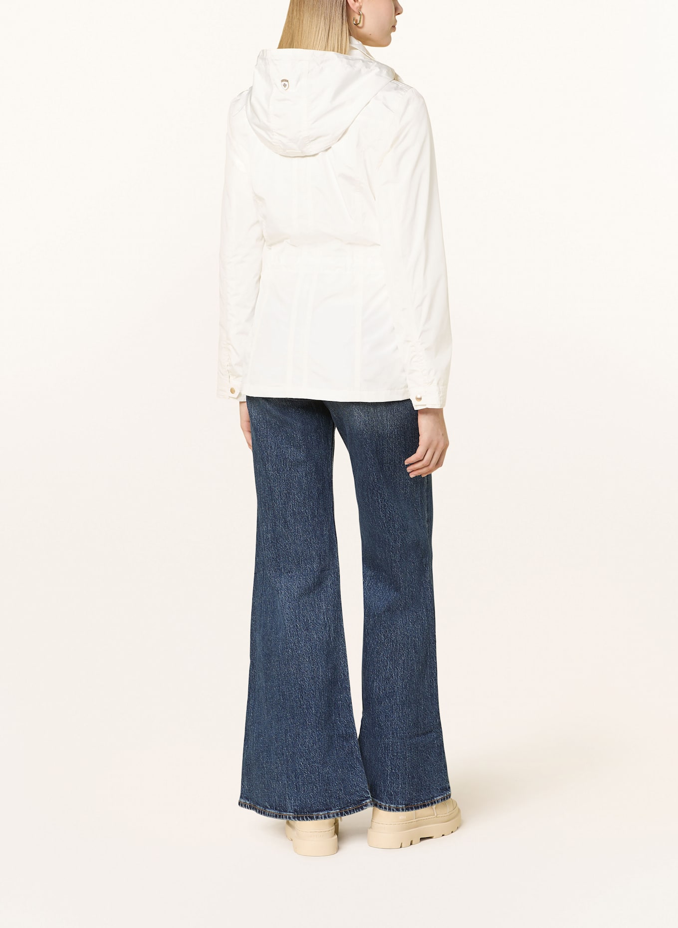 WELLENSTEYN Regenjacke SAILING SHORT: WEISS