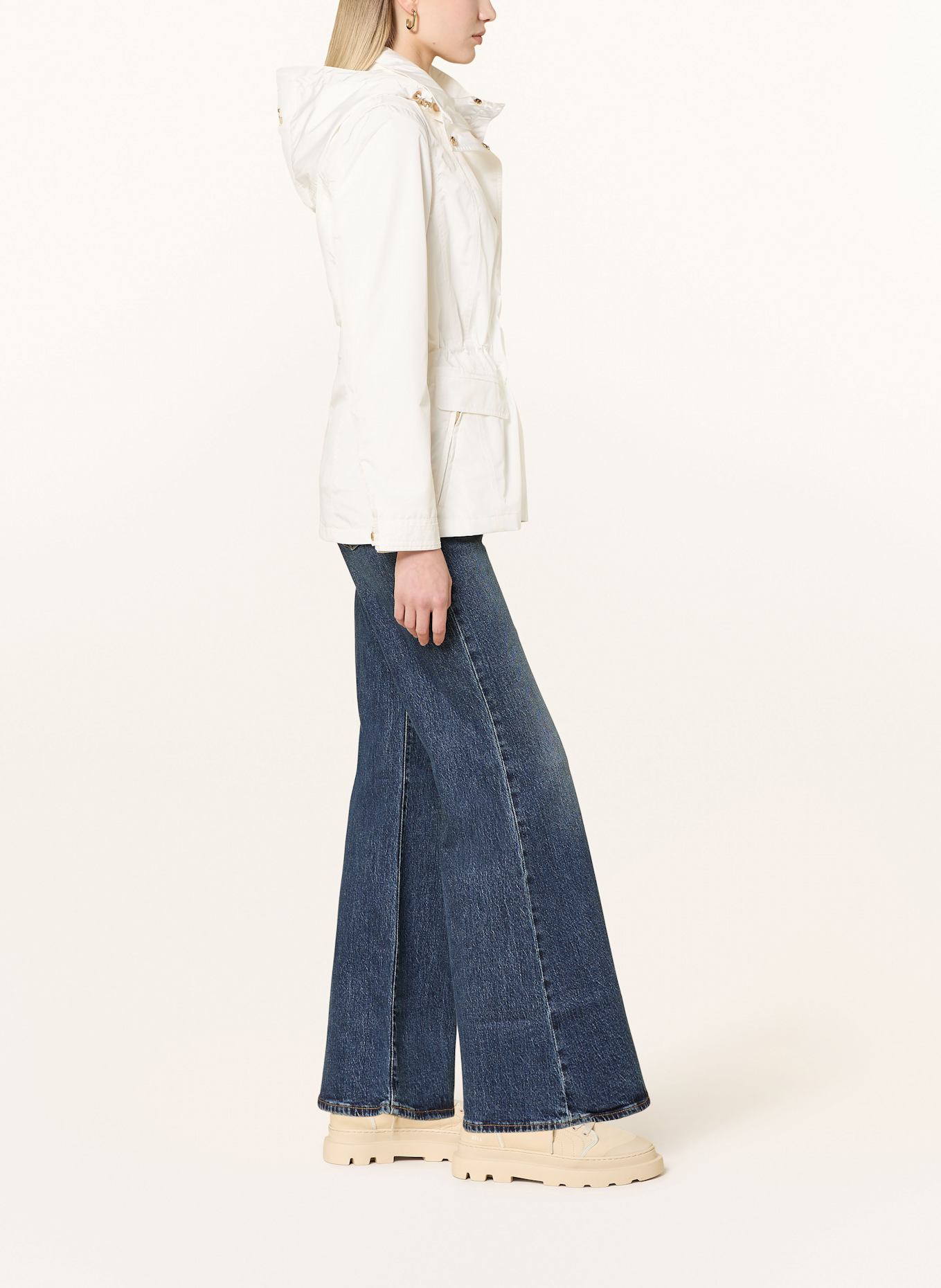 WELLENSTEYN Regenjacke SAILING SHORT: WEISS