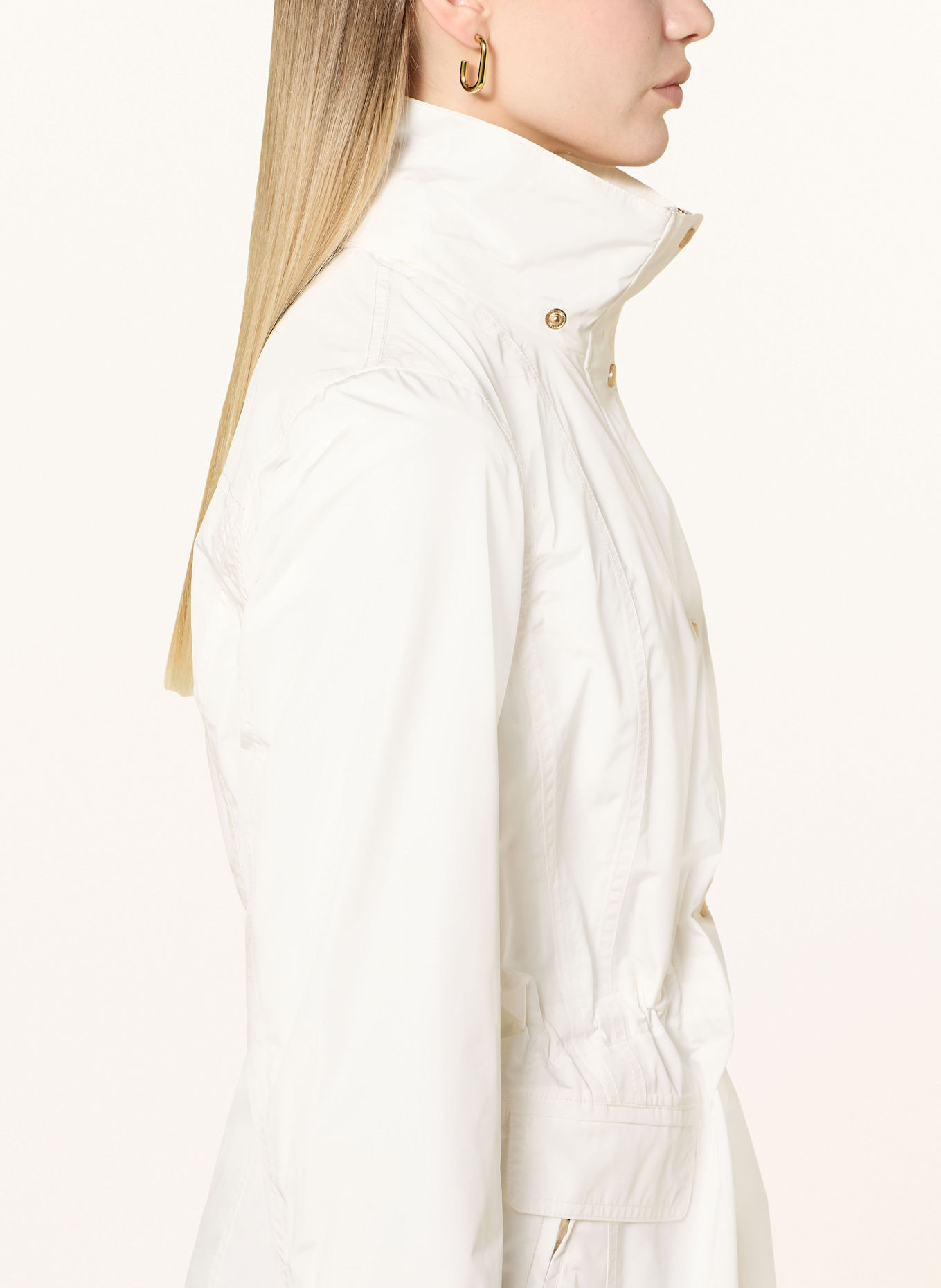 WELLENSTEYN Regenjacke SAILING SHORT: WEISS