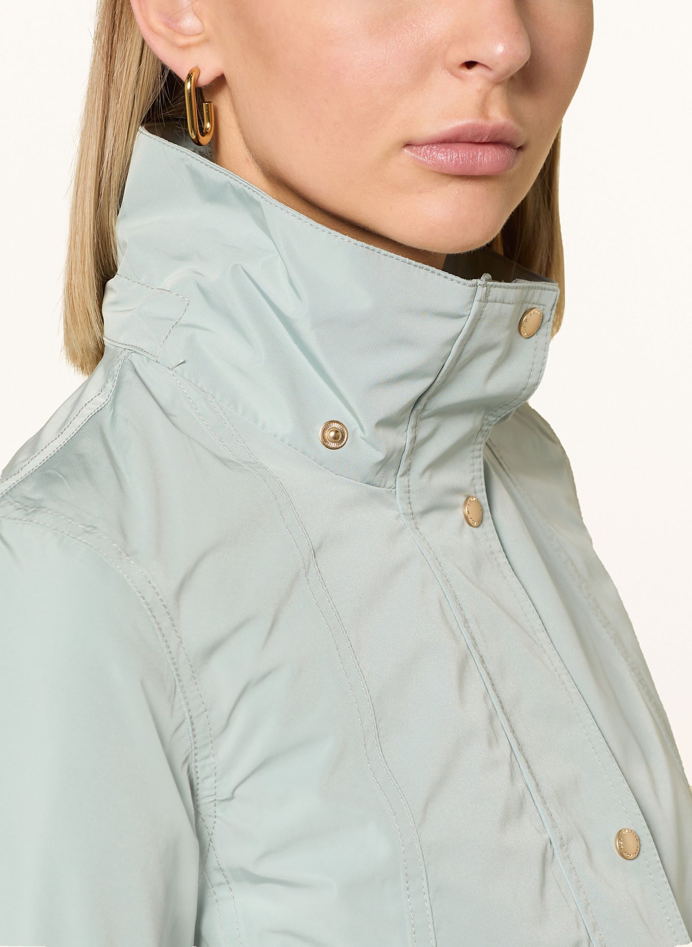 WELLENSTEYN Regenjacke SAILING SHORT: HELLGRÜN