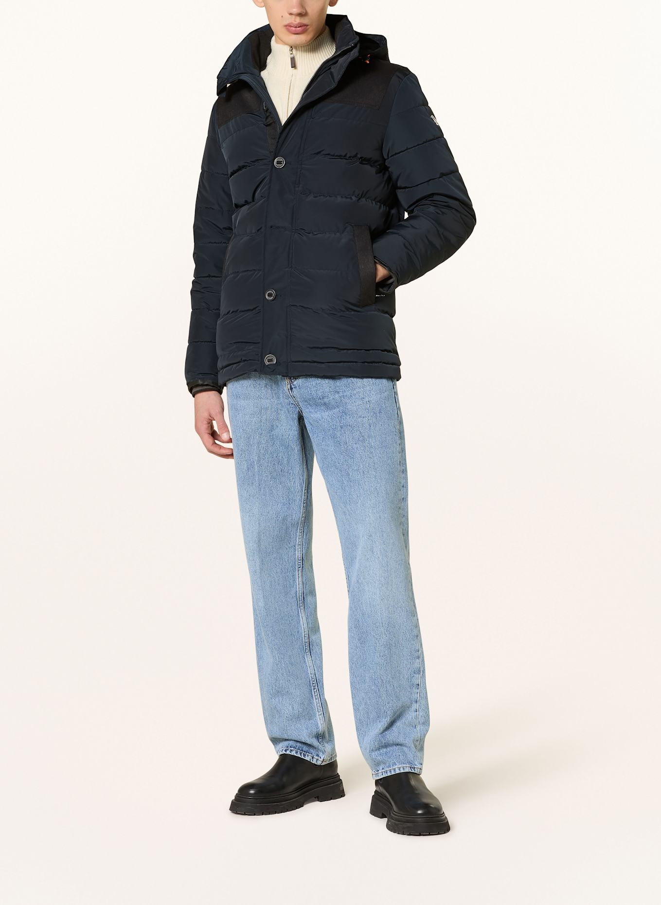 WELLENSTEYN Steppjacke GRAVITON: DUNKELBLAU