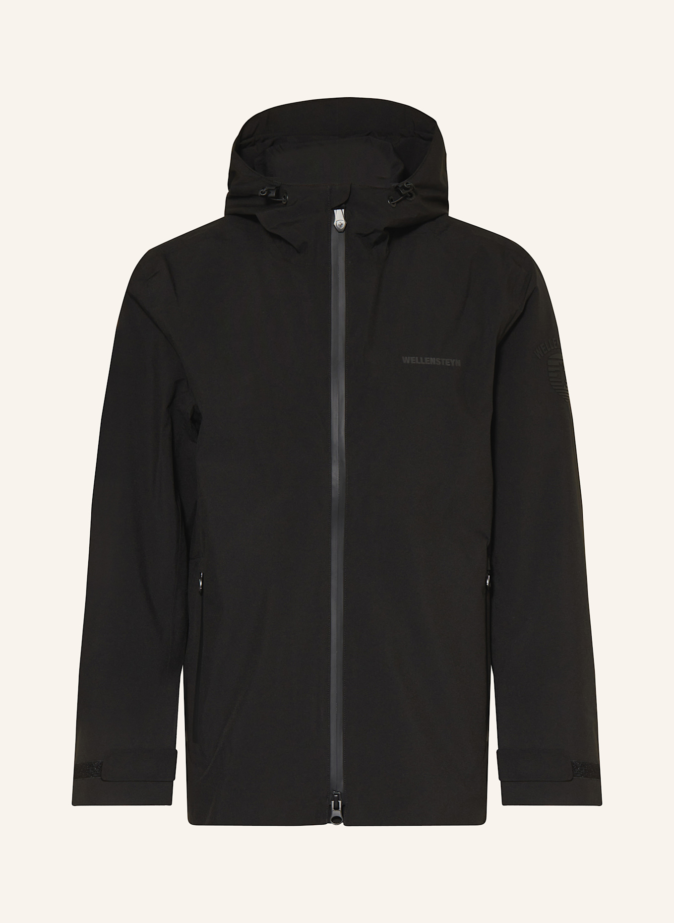 WELLENSTEYN Jacke CLEARWATER SHORT: SCHWARZ