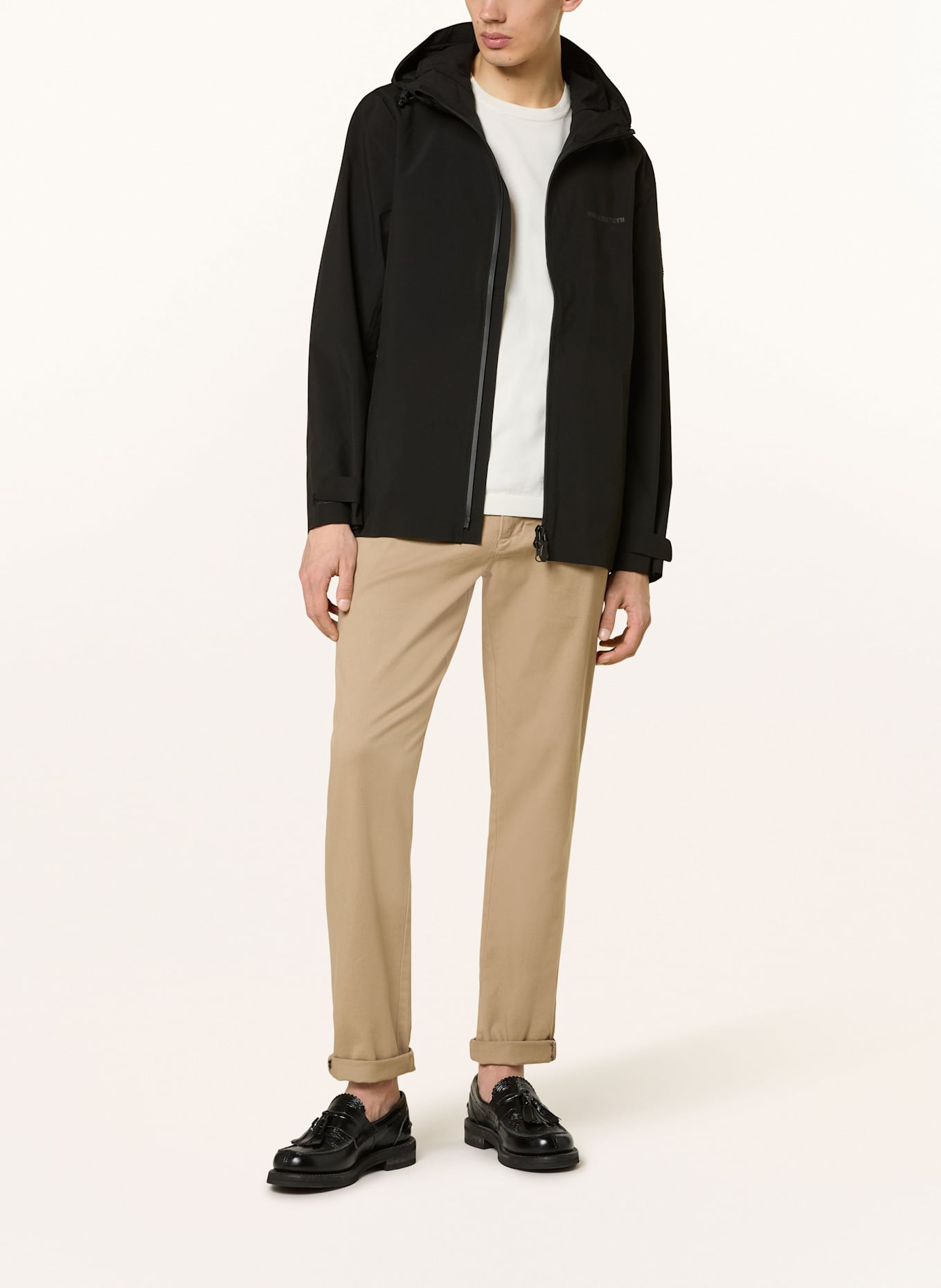 WELLENSTEYN Jacke CLEARWATER SHORT: SCHWARZ