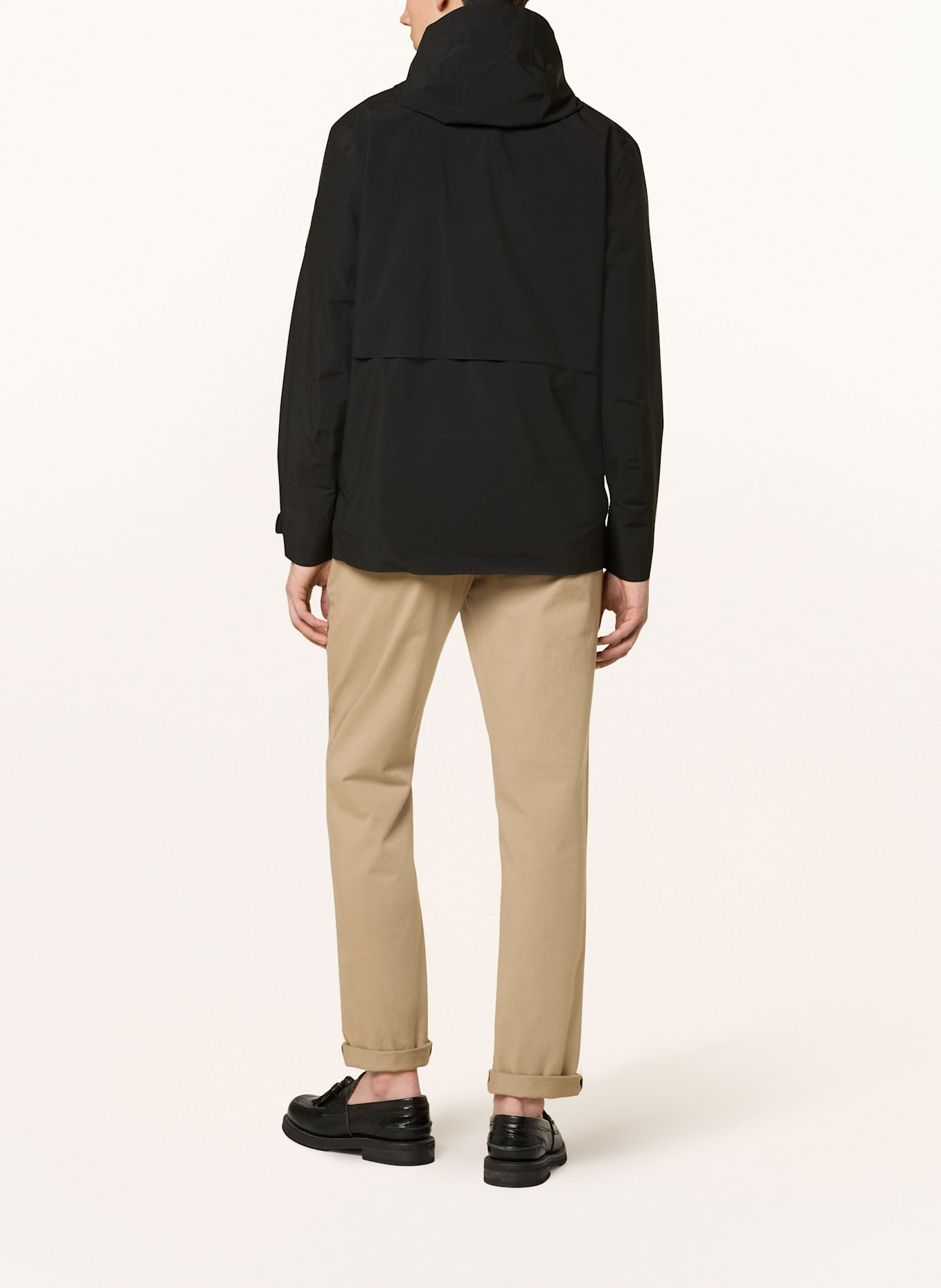 WELLENSTEYN Jacke CLEARWATER SHORT: SCHWARZ