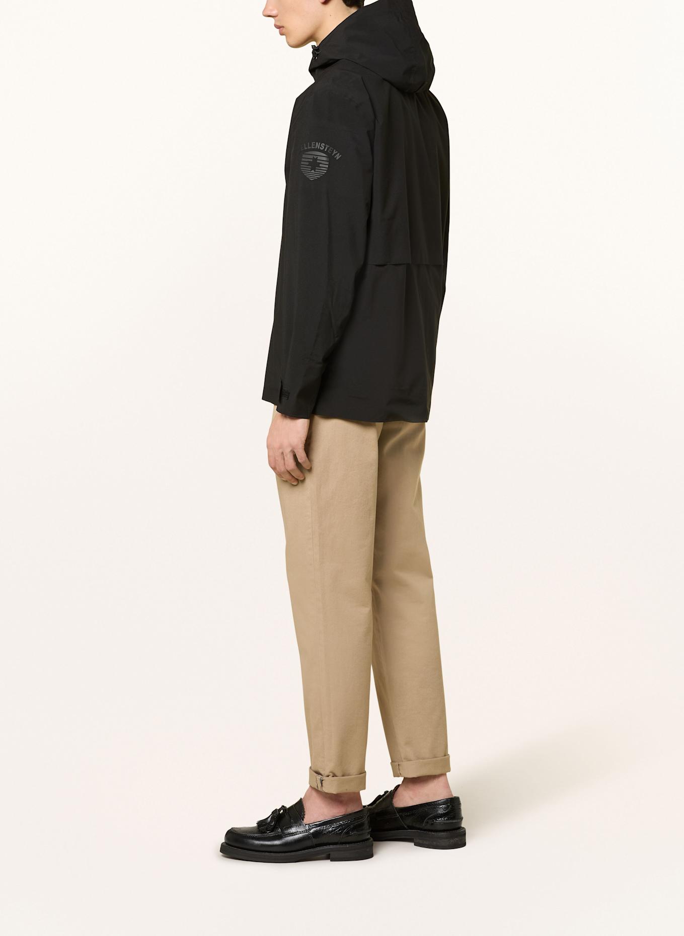 WELLENSTEYN Jacke CLEARWATER SHORT: SCHWARZ