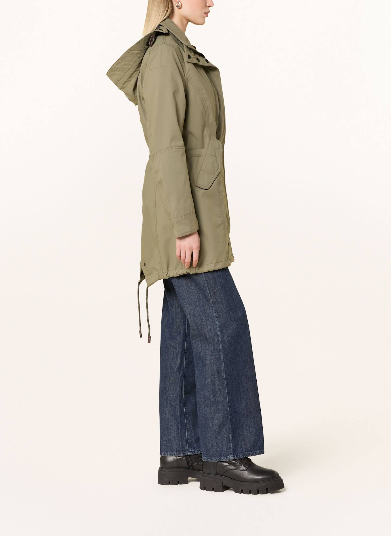 WELLENSTEYN Parka CORNFIELD mit abnehmbarer Kapuze: OLIV