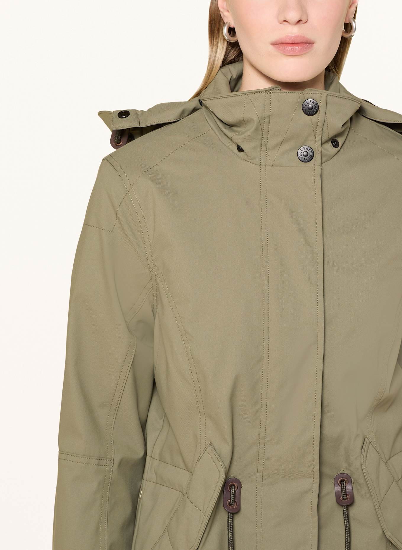 WELLENSTEYN Parka CORNFIELD mit abnehmbarer Kapuze: OLIV