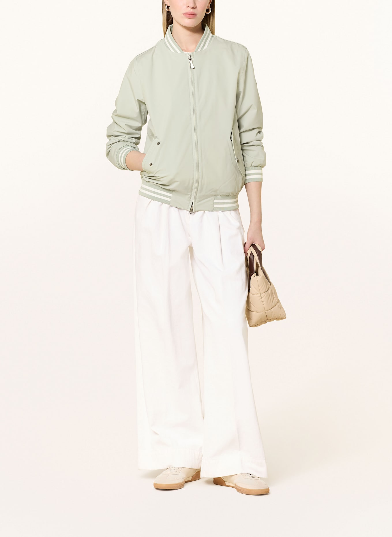 WELLENSTEYN Blouson: HELLGRÜN